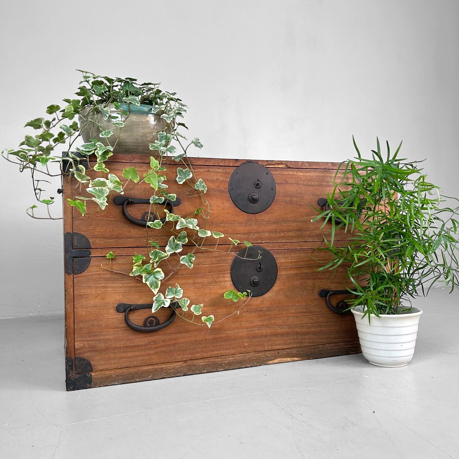 Antieke Japanse Ladekast (Tansu) – Meiji Periode, ca. 1900