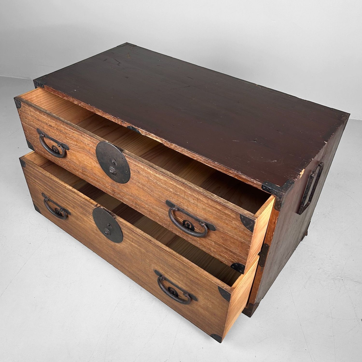 Antieke Japanse Ladekast (Tansu) – Meiji Periode, ca. 1900