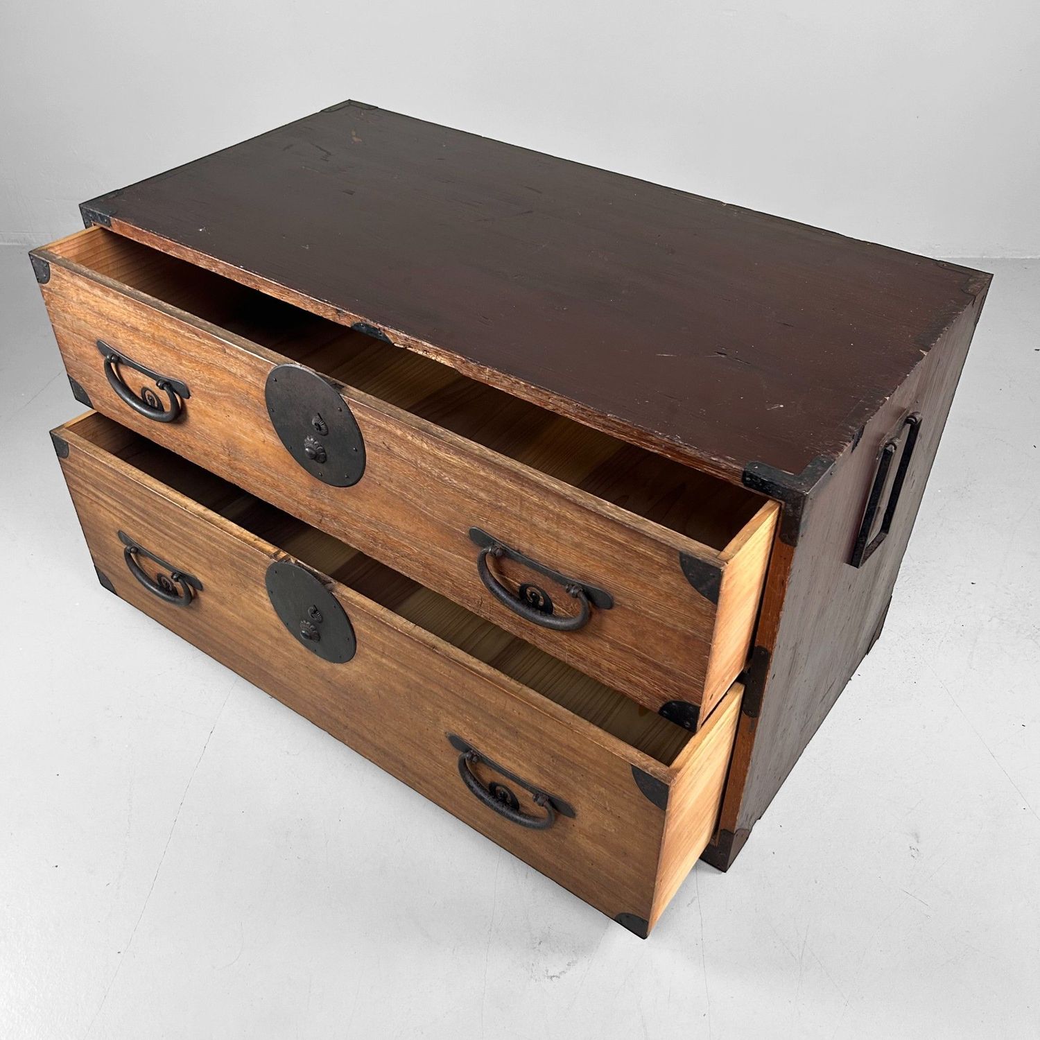 Antieke Japanse Ladekast (Tansu) – Meiji Periode, ca. 1900