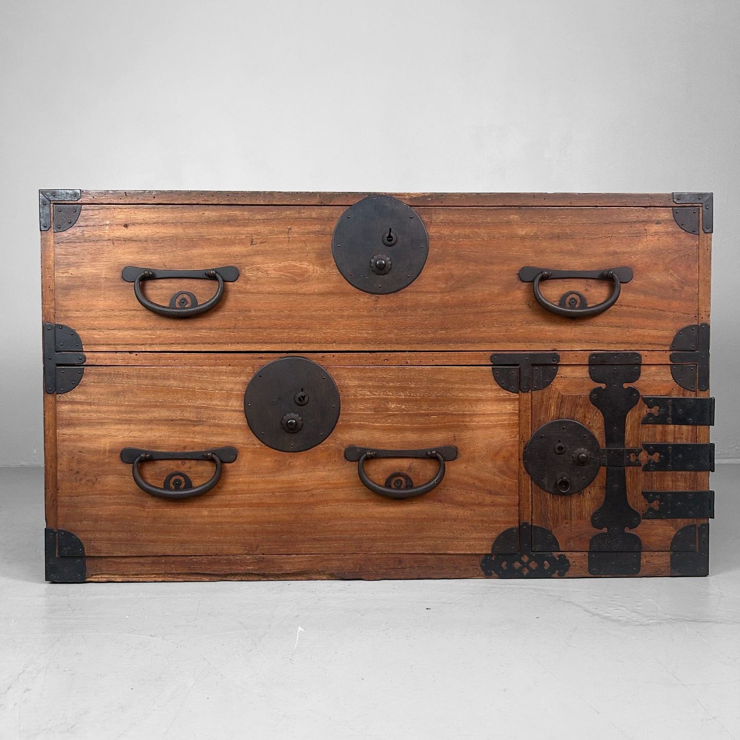 Antieke Japanse Ladekast (Tansu) – Meiji Periode, ca. 1900