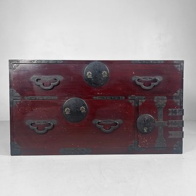 Antieke Japanse Ladekast, Tansu – Meiji Periode, ca. 1900