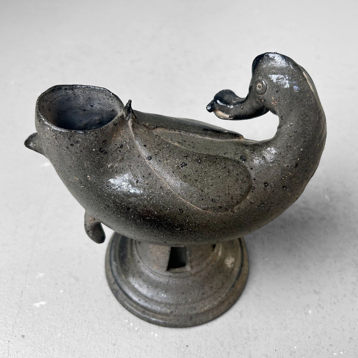 Keramieken ‘Eend’ Vaas – Japan, 1950s