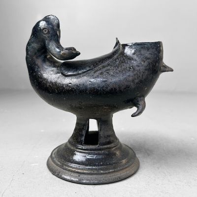 Keramieken ‘Eend’ Vaas – Japan, 1950s