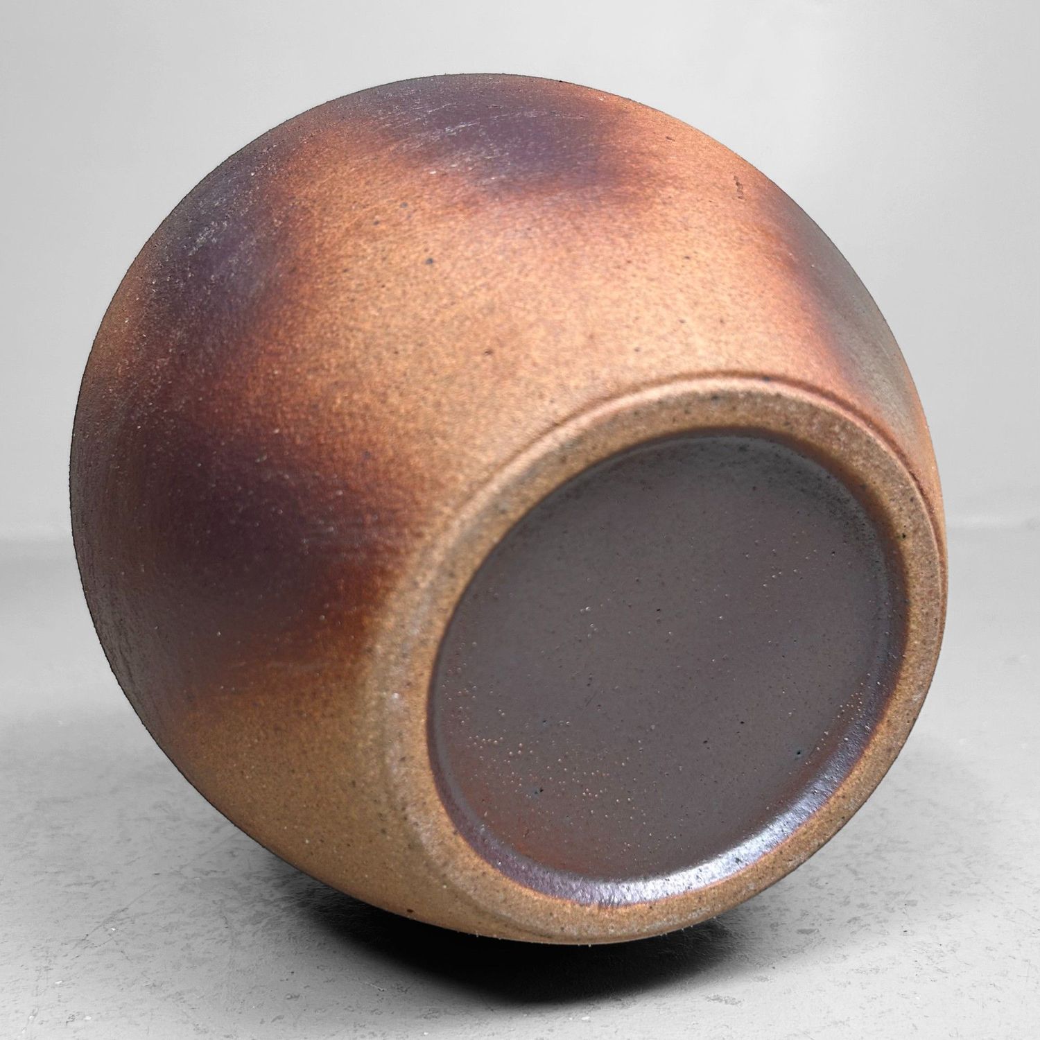 Shigaraki Ikebana Flower Vase by Meizan, Japan, 1970s