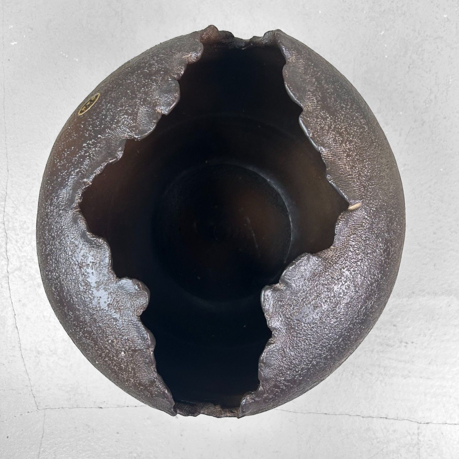 Shigaraki Keramieken Sculpturale Ikebana Vaas – Japan, jaren ’70