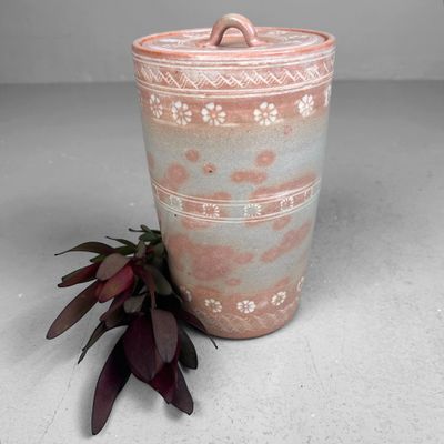 Japanese Hoso-mizusashi, 'Water Jar' by Yohei Nakamura, 1970s