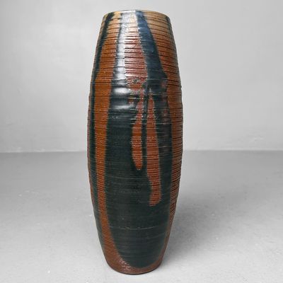 Elegant Japanese Ikebana Vase – Seyei Kiln, 1970