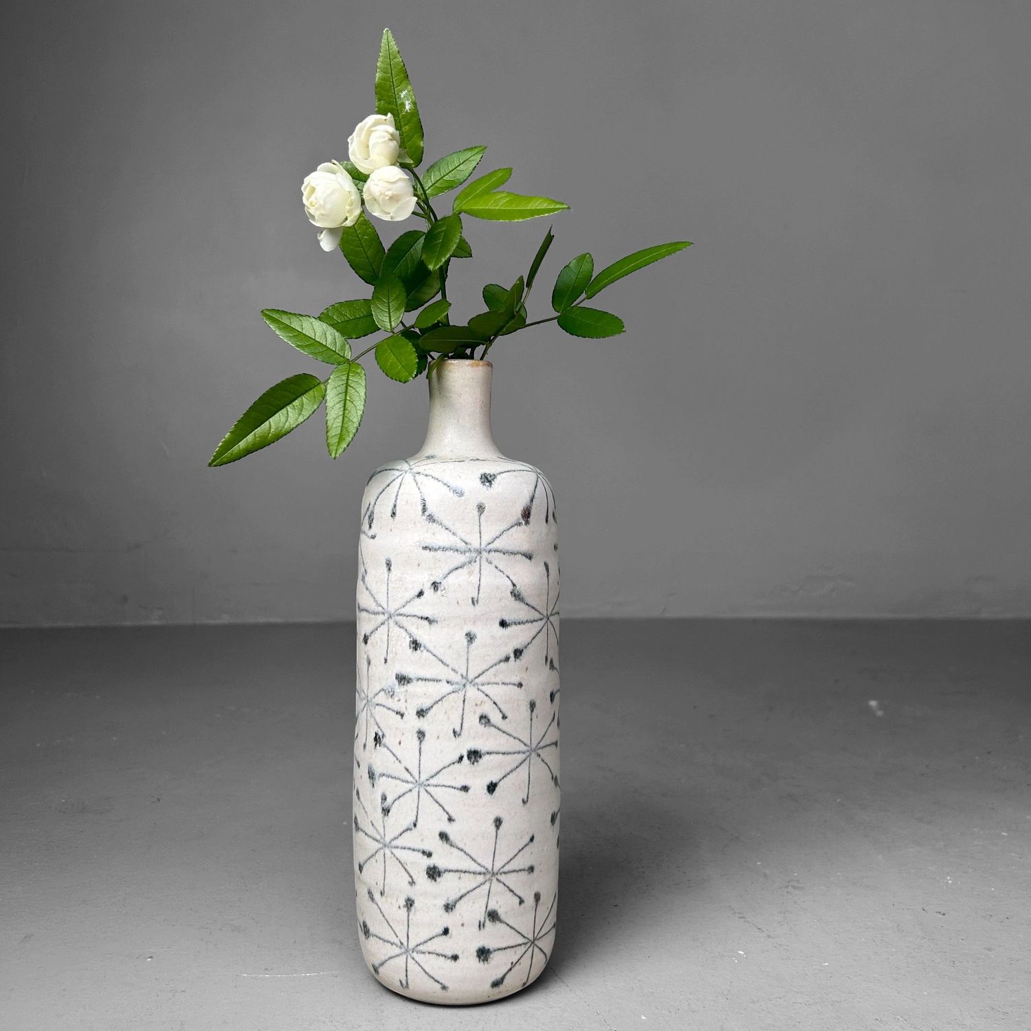 Modernistische Japanse Ikebana Vaas – Seyei Kiln, 1980