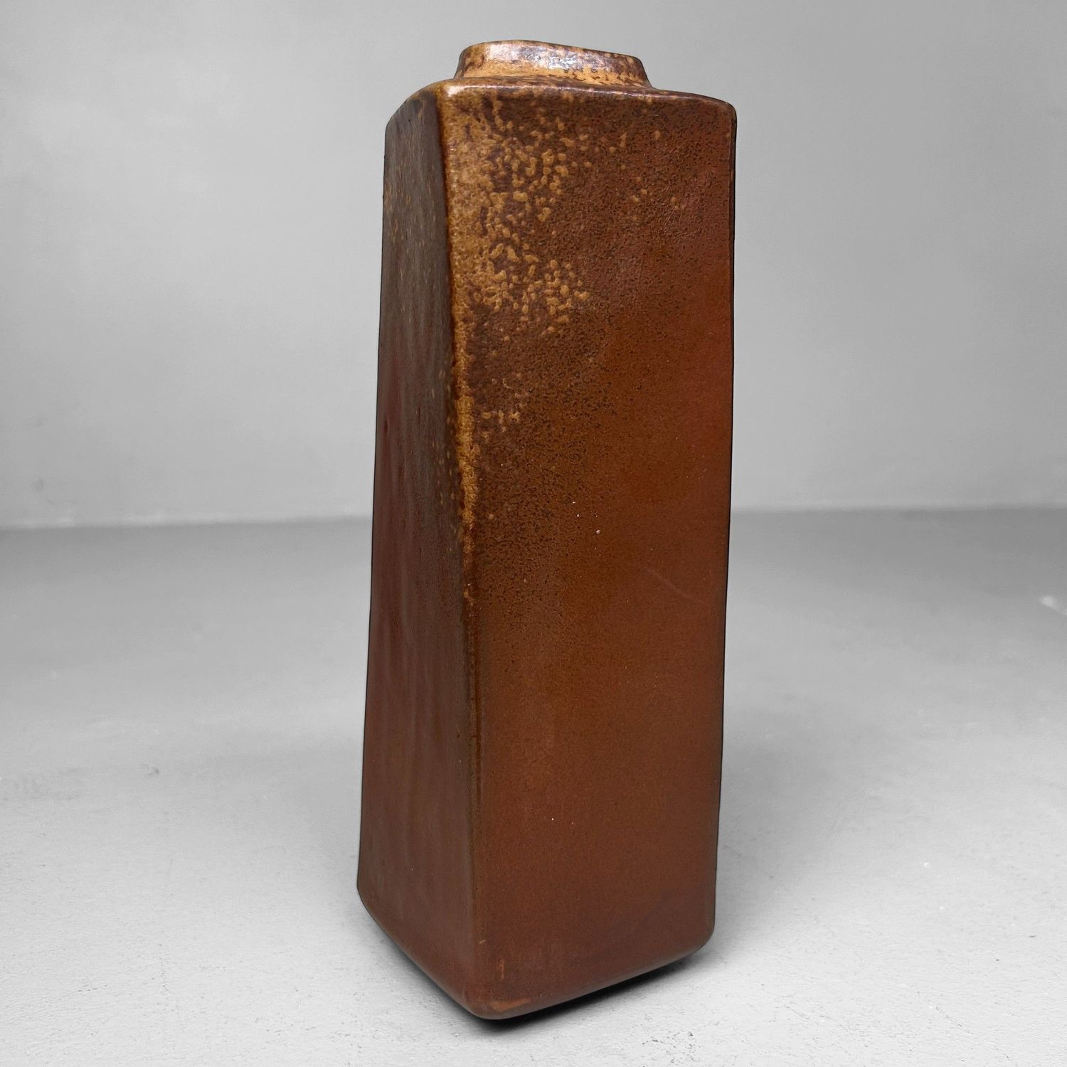 Organic Japanese Bizen Ikebana Vase – 1970s