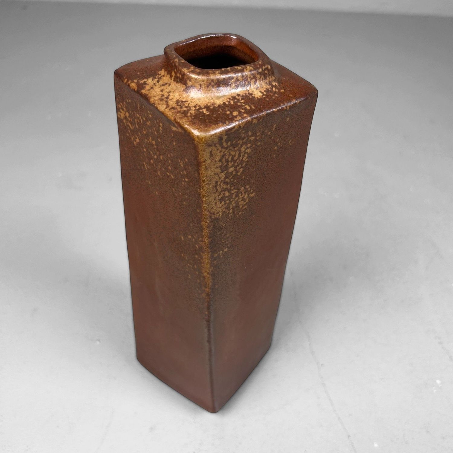 Organic Japanese Bizen Ikebana Vase – 1970s
