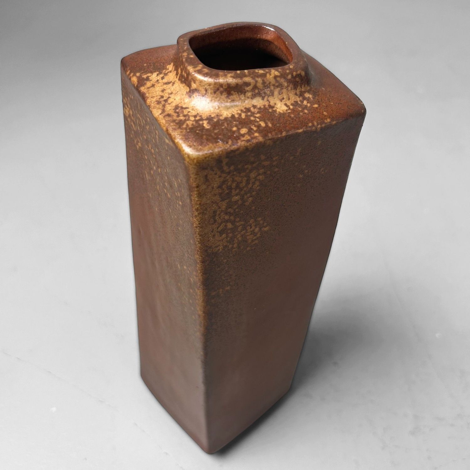 Organic Japanese Bizen Ikebana Vase – 1970s