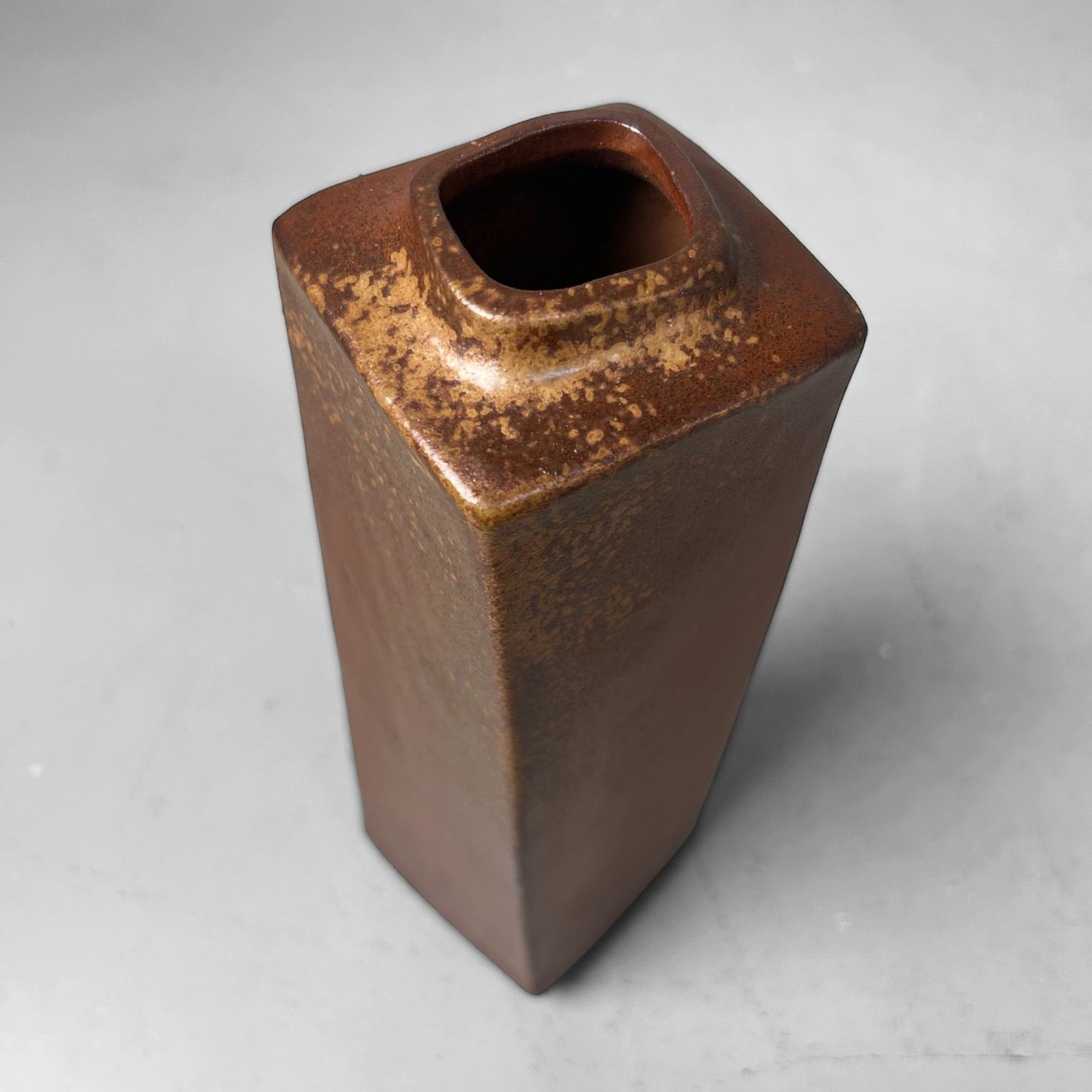 Organic Japanese Bizen Ikebana Vase – 1970s