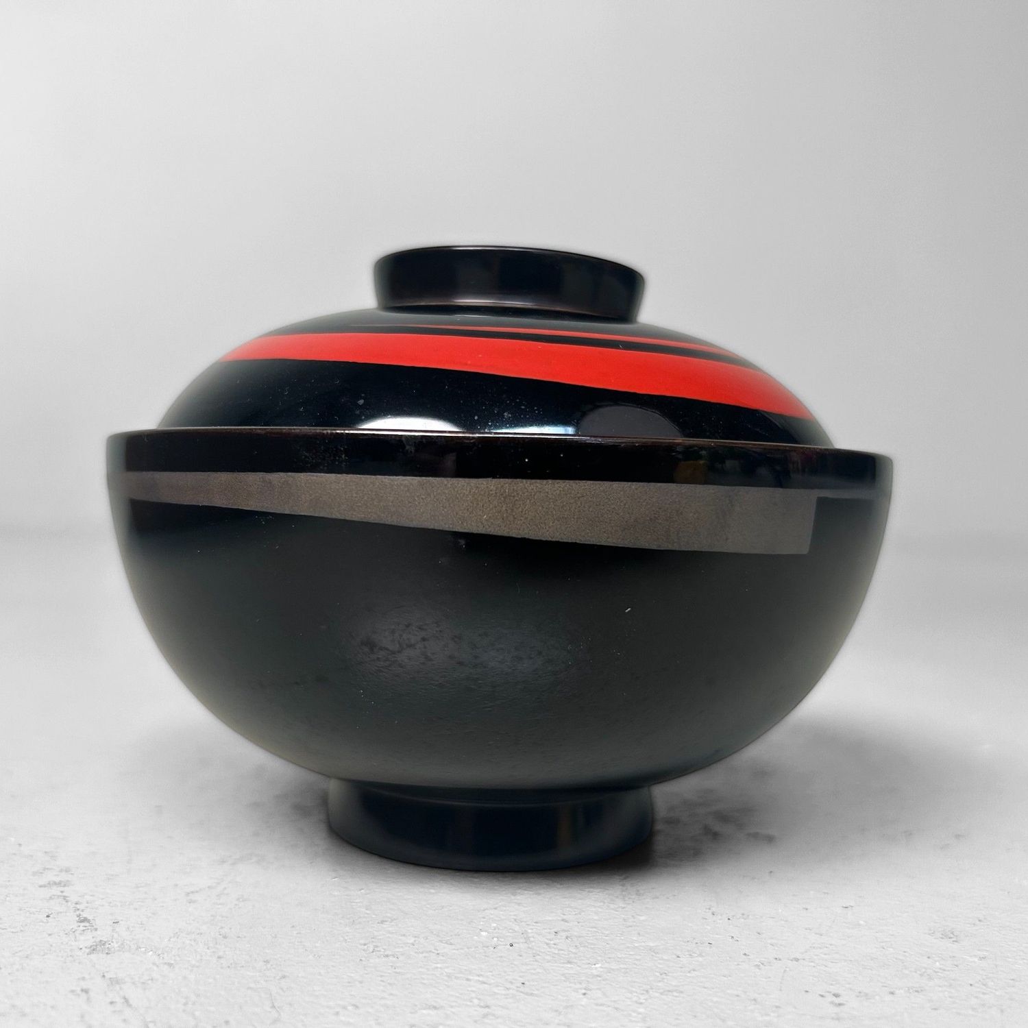 Set of Japanese Lacquerware Bowls – Wajima-nuri, Takasu-dō Ōmukai, 1970s