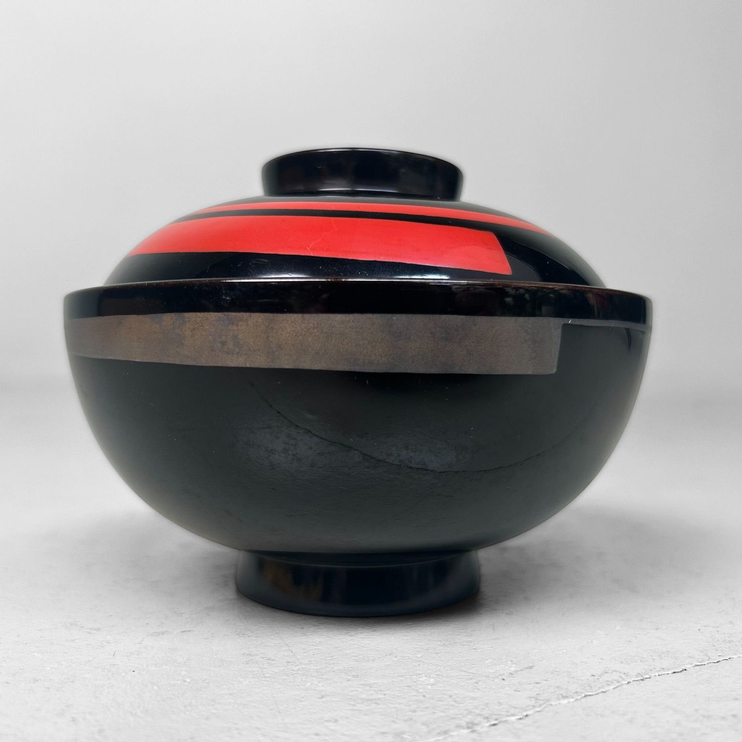 Set of Japanese Lacquerware Bowls – Wajima-nuri, Takasu-dō Ōmukai, 1970s