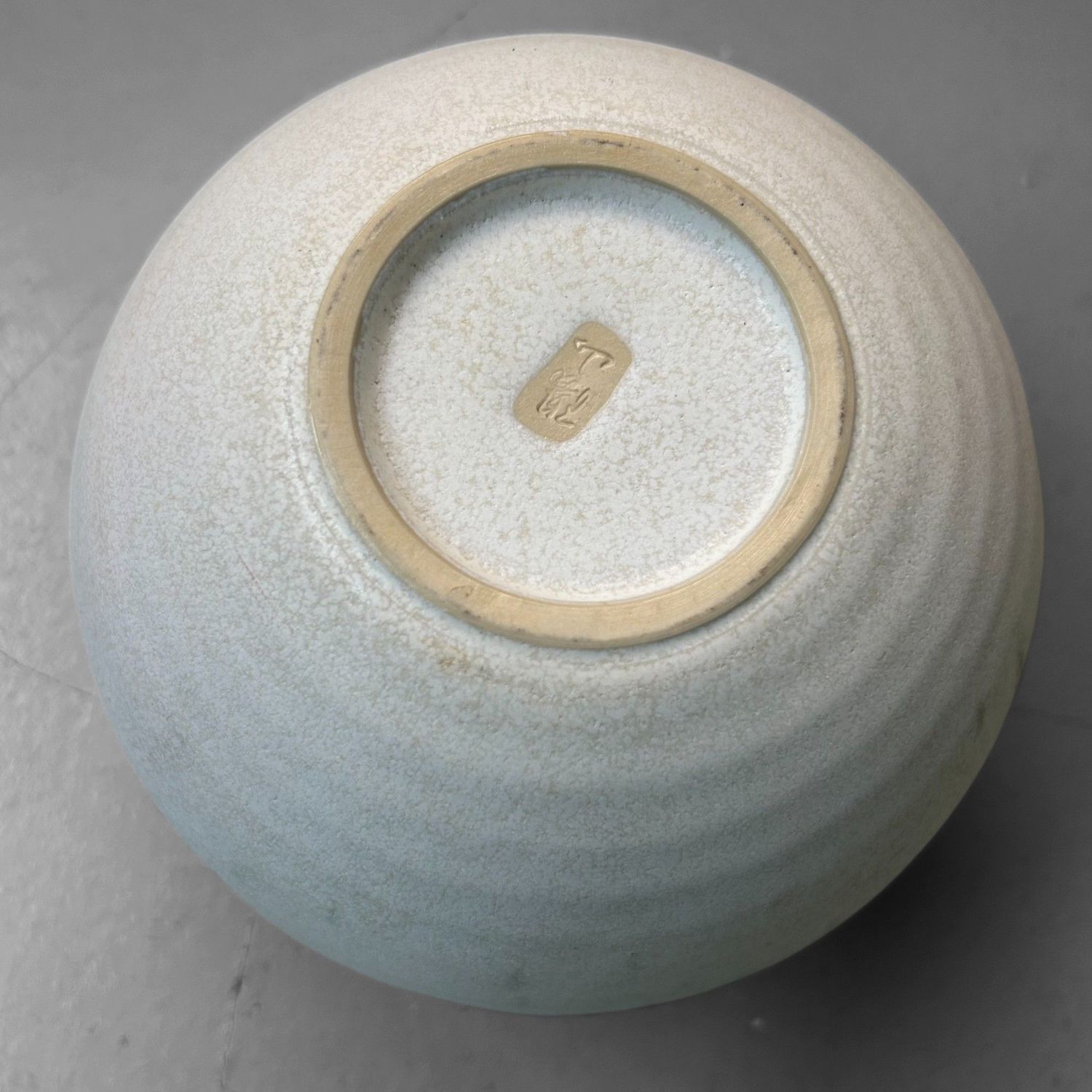 Japanese Studio Pottery Vase with Minimalist Design, 1970s