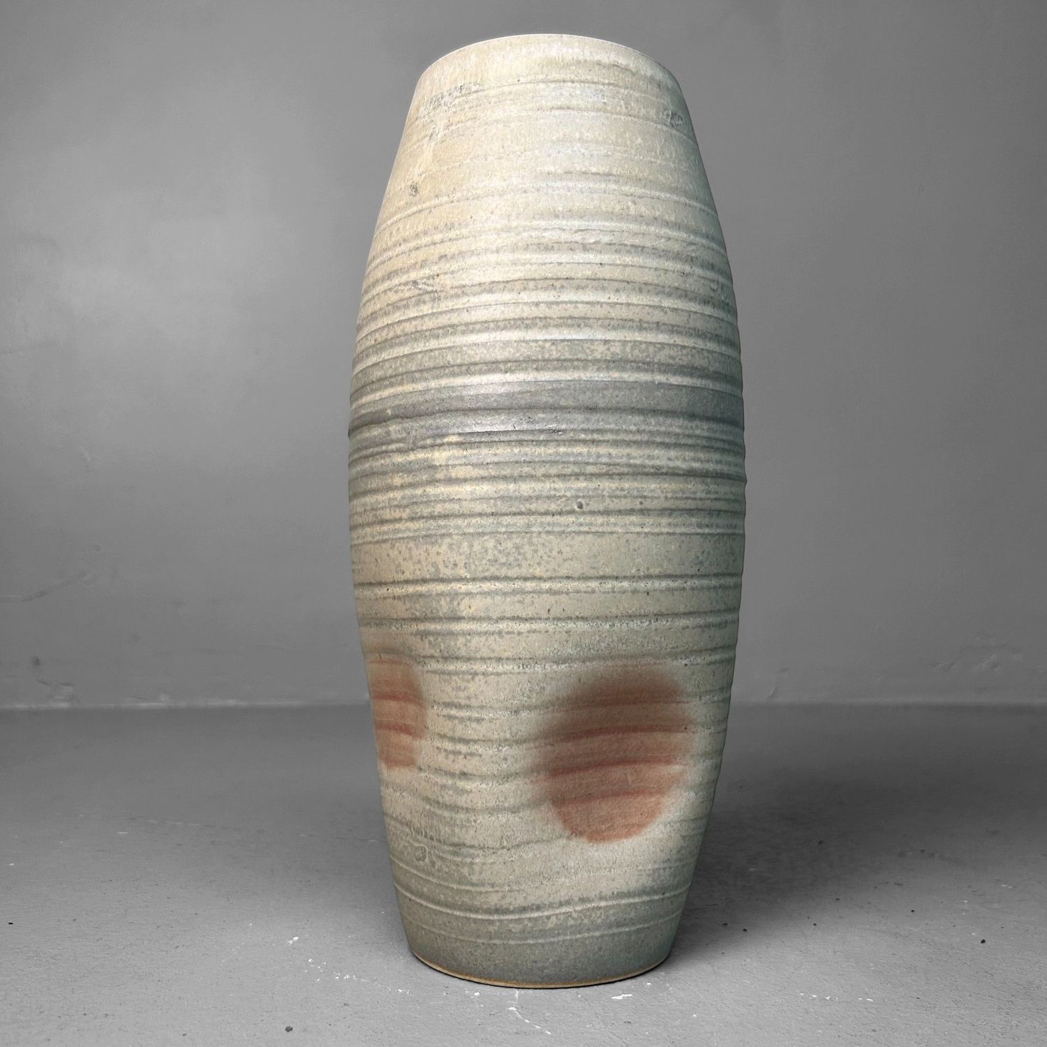 Organic Shigaraki Studio Pottery Vase, 1970s