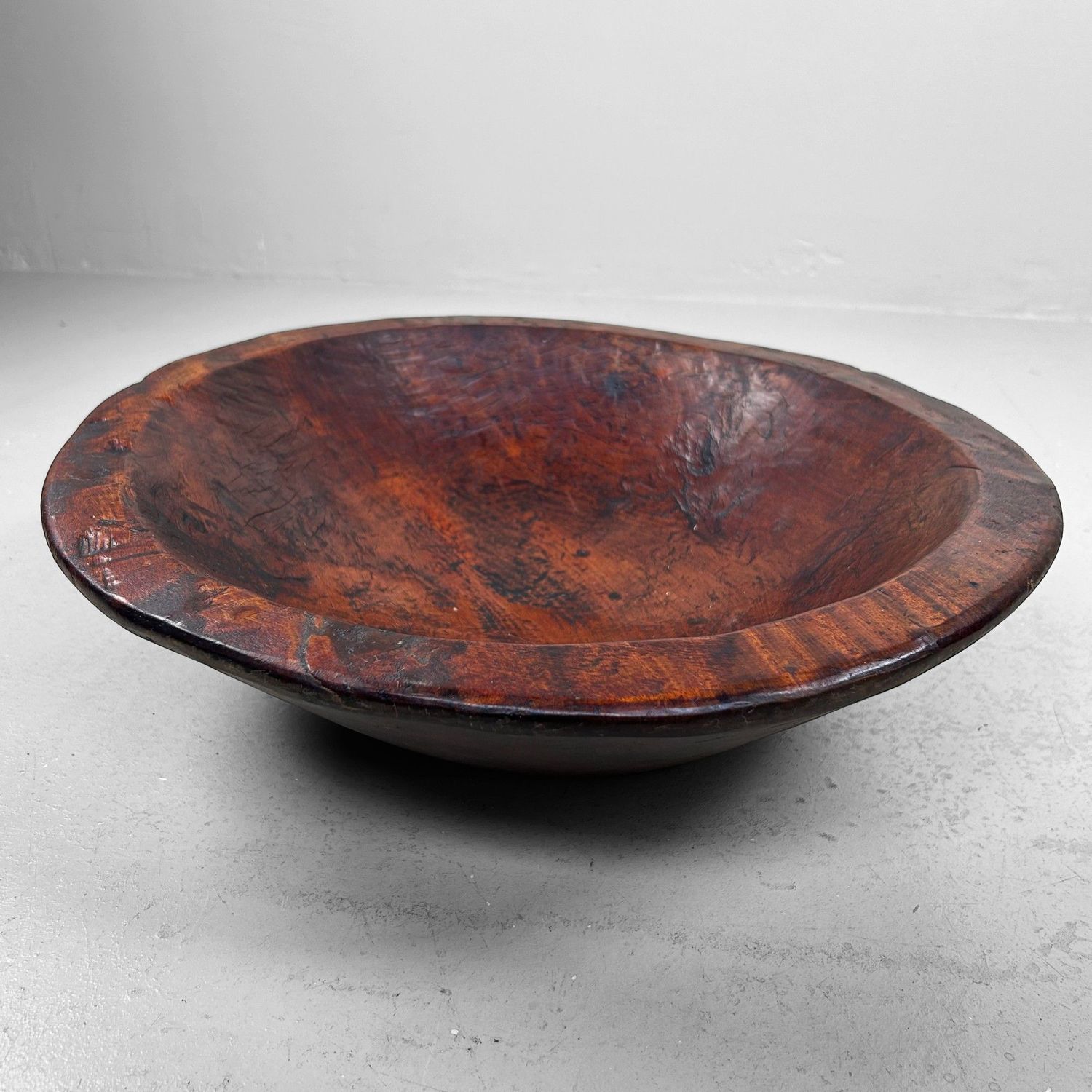 Antieke Japanse Houten Kom – ca. 1910