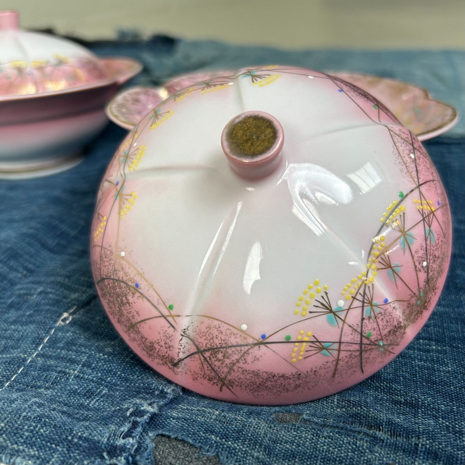 Japanese Porcelain Kaiseki Bowls with Lids – Arita, 1970s