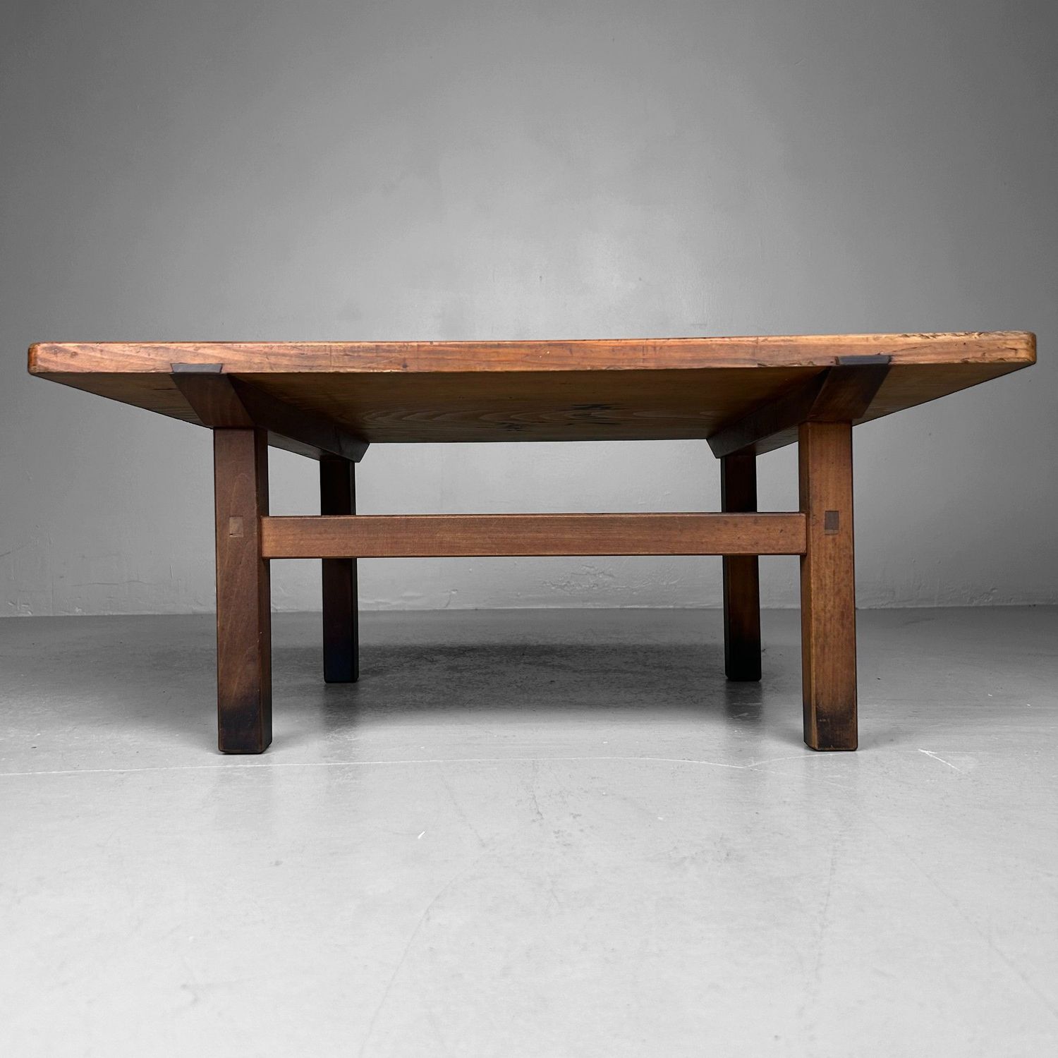 Small Japanese Chabudai – Minimalist Low Table, 1950s