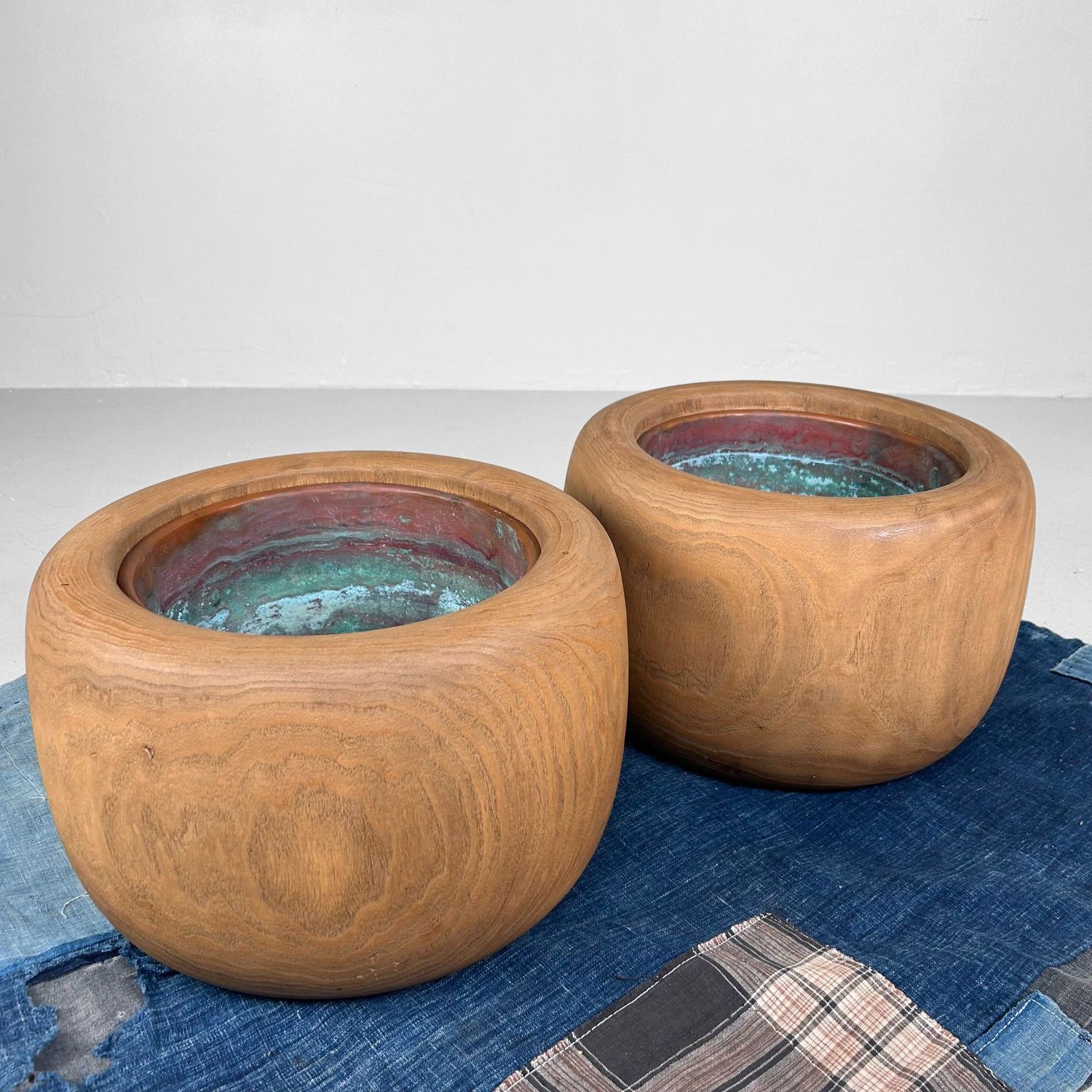 Set van 2 Japanse Hibachi – Japan, jaren ’40