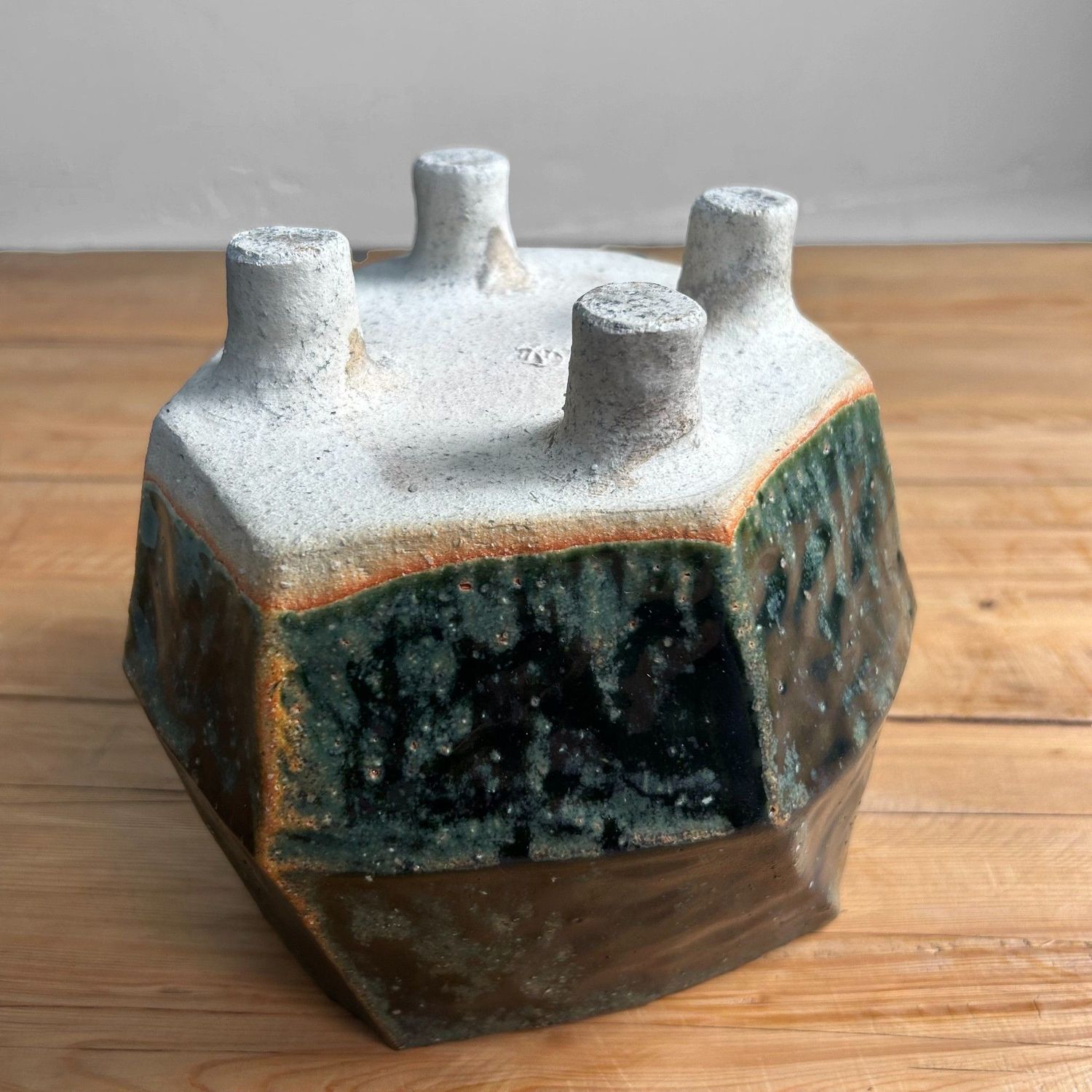 Organische Japanse Mid-Century Ikebana Vaas – jaren ’60