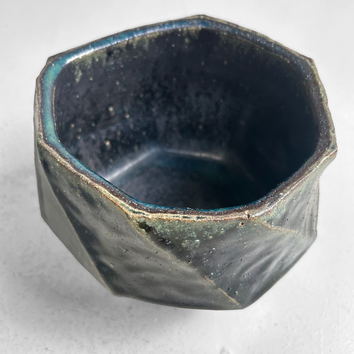 Organische Japanse Mid-Century Ikebana Vaas – jaren ’60