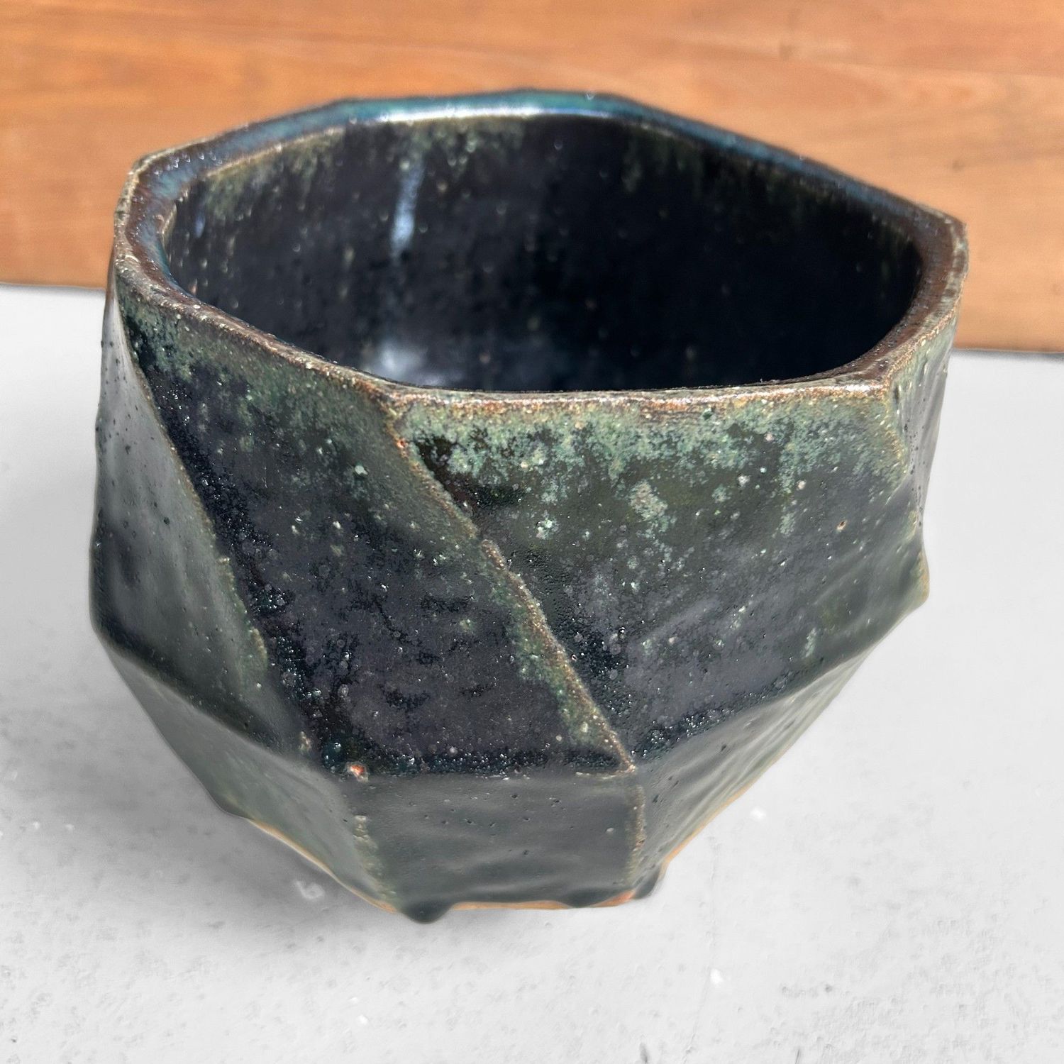 Organische Japanse Mid-Century Ikebana Vaas – jaren ’60