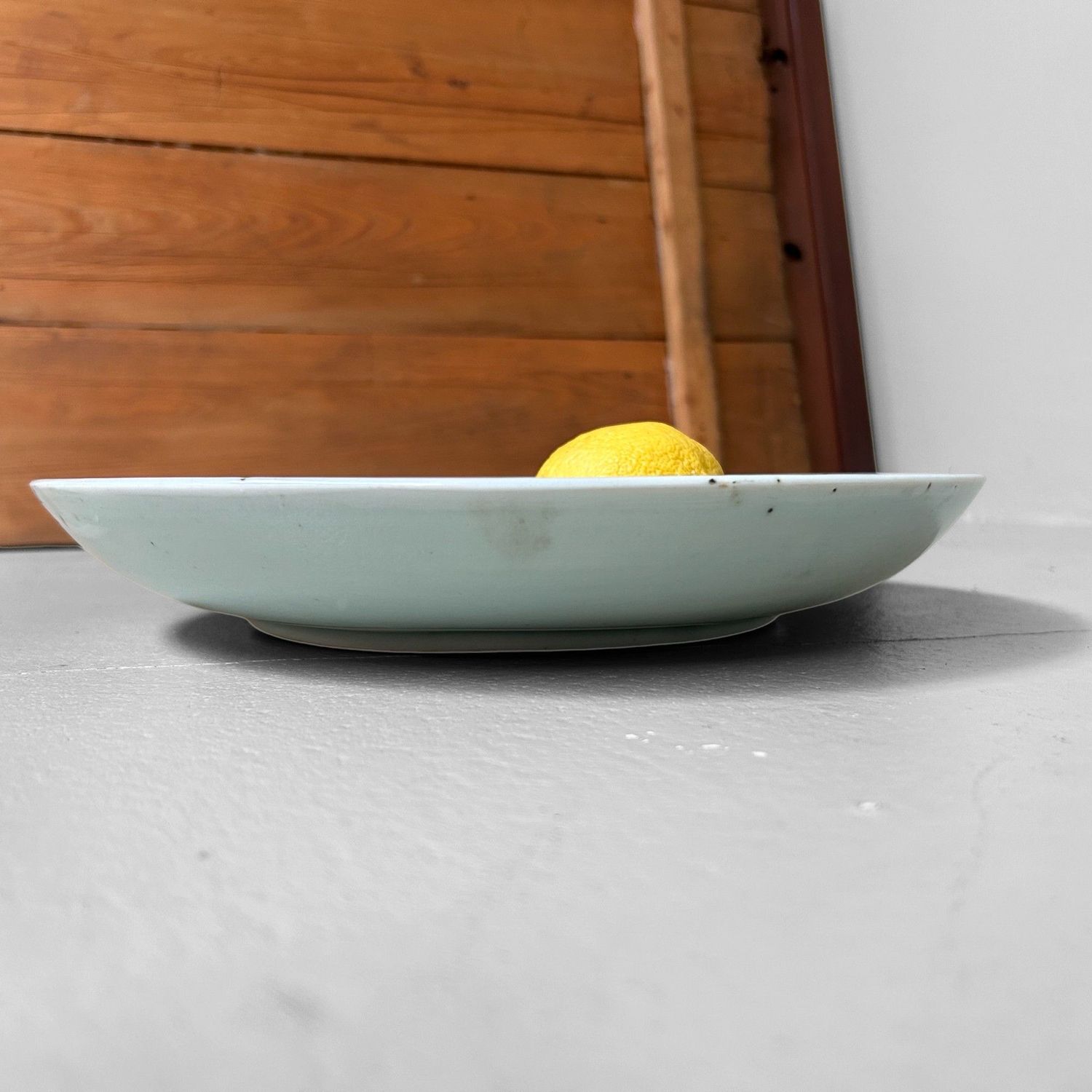 Vintage Arita Blue-and-White Landscape Plate – Shōwa, 1940s