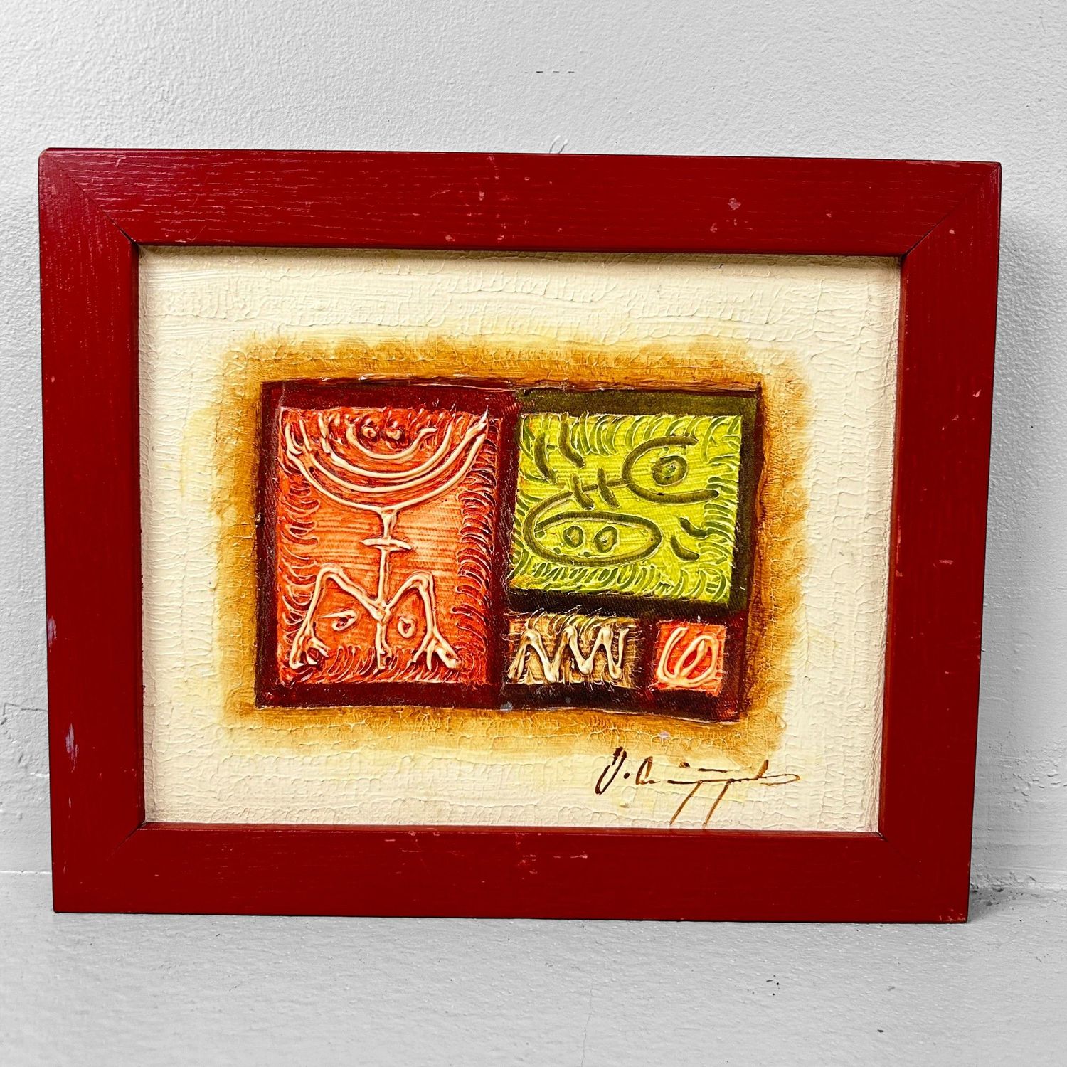 Set of Paintings – Oil on Canvas, Dominican Republic, ca. 1970s