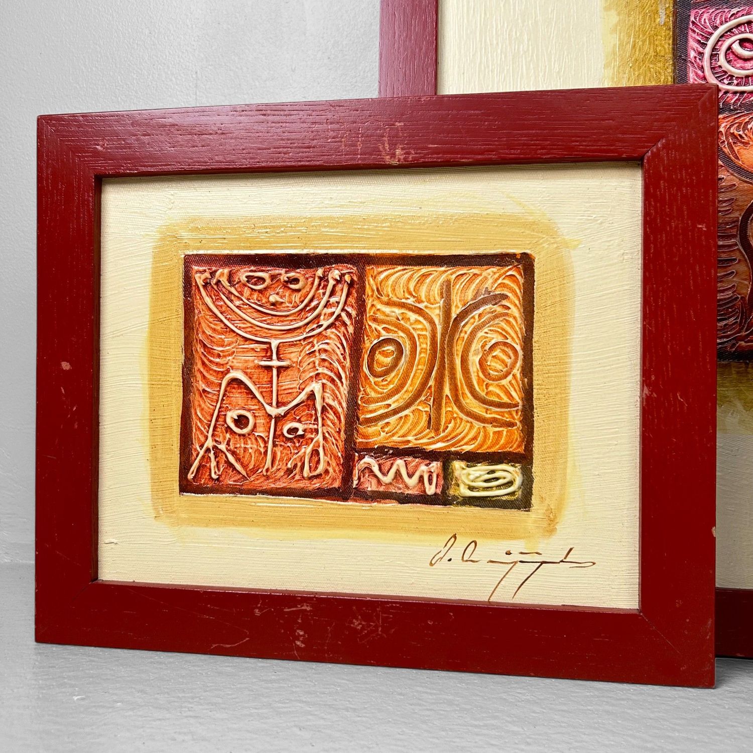 Set of Paintings – Oil on Canvas, Dominican Republic, ca. 1970s