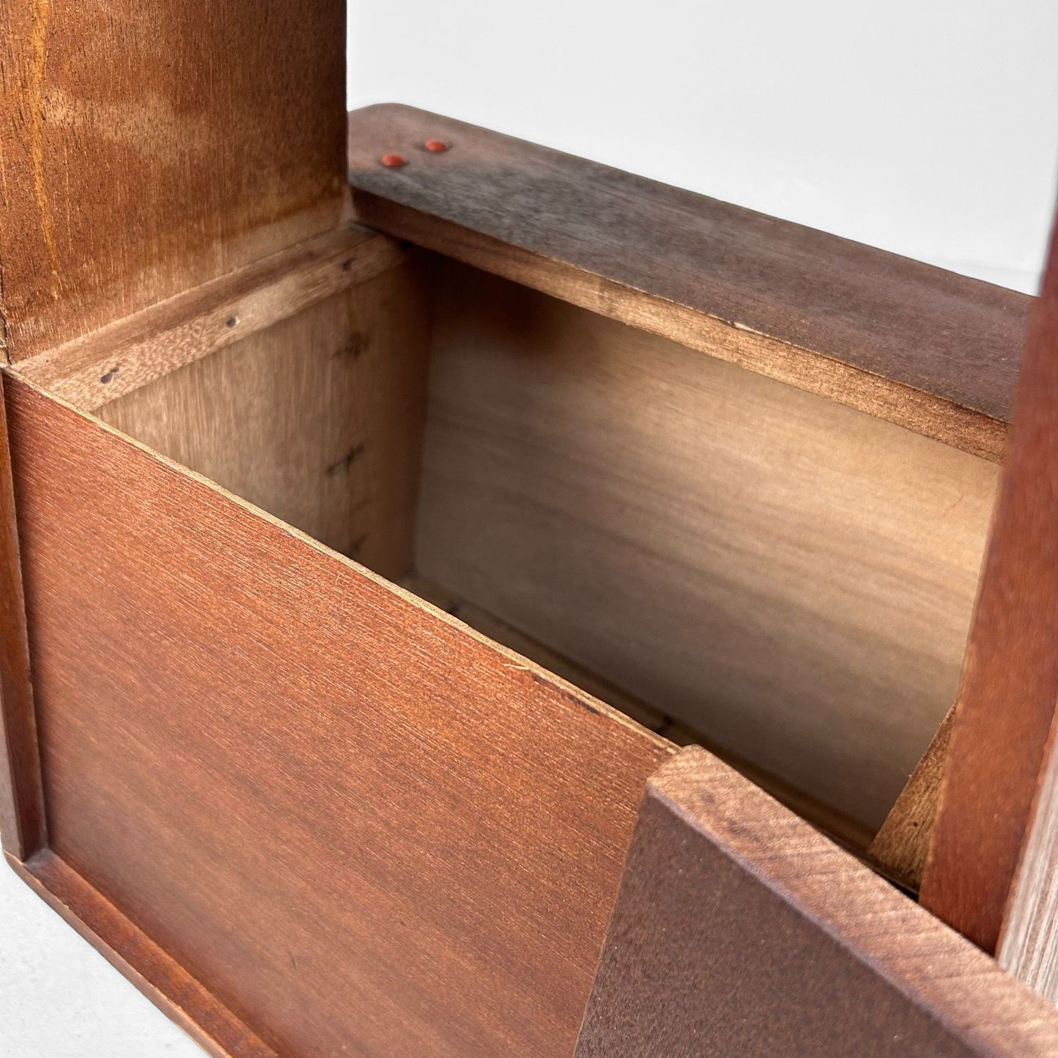 Decoratieve Houten Opstap, Fumidai – 1950s, Japan