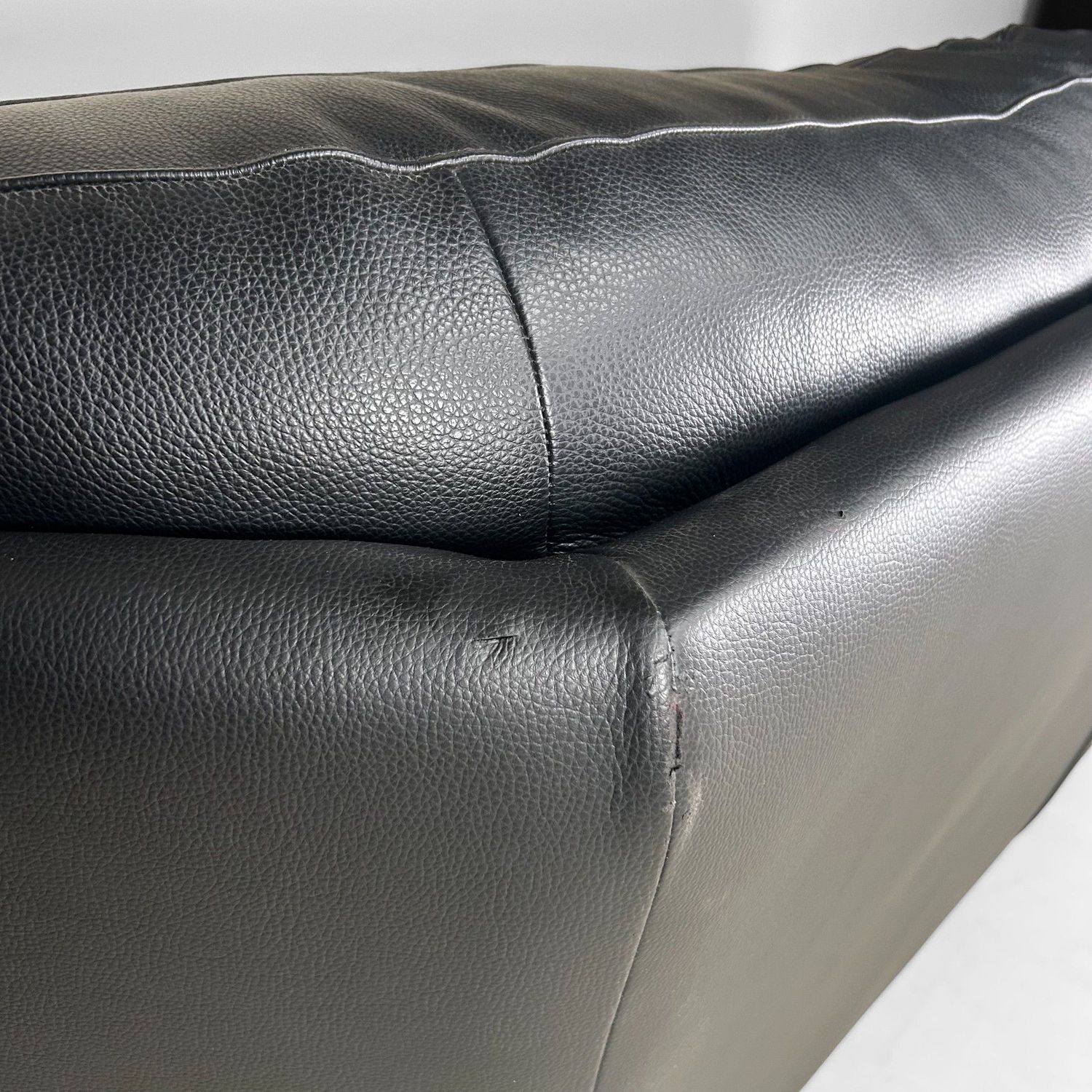 Timeless Design Three-Seater Sofa, in the style of Hjort Knudsen, 2000s