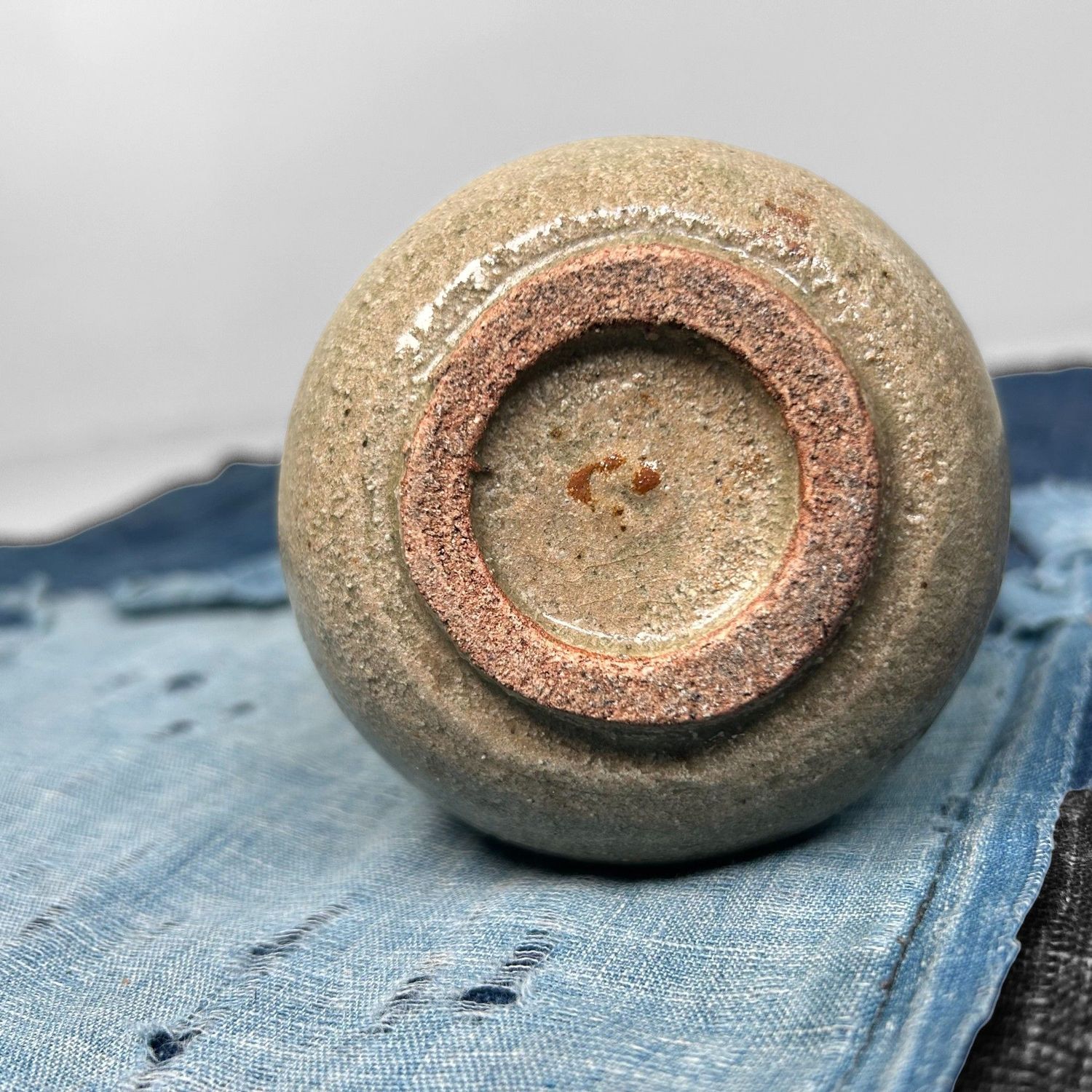 ​Kleine Ikebana Vaas – Mashiko-stijl, 1950s, Japan