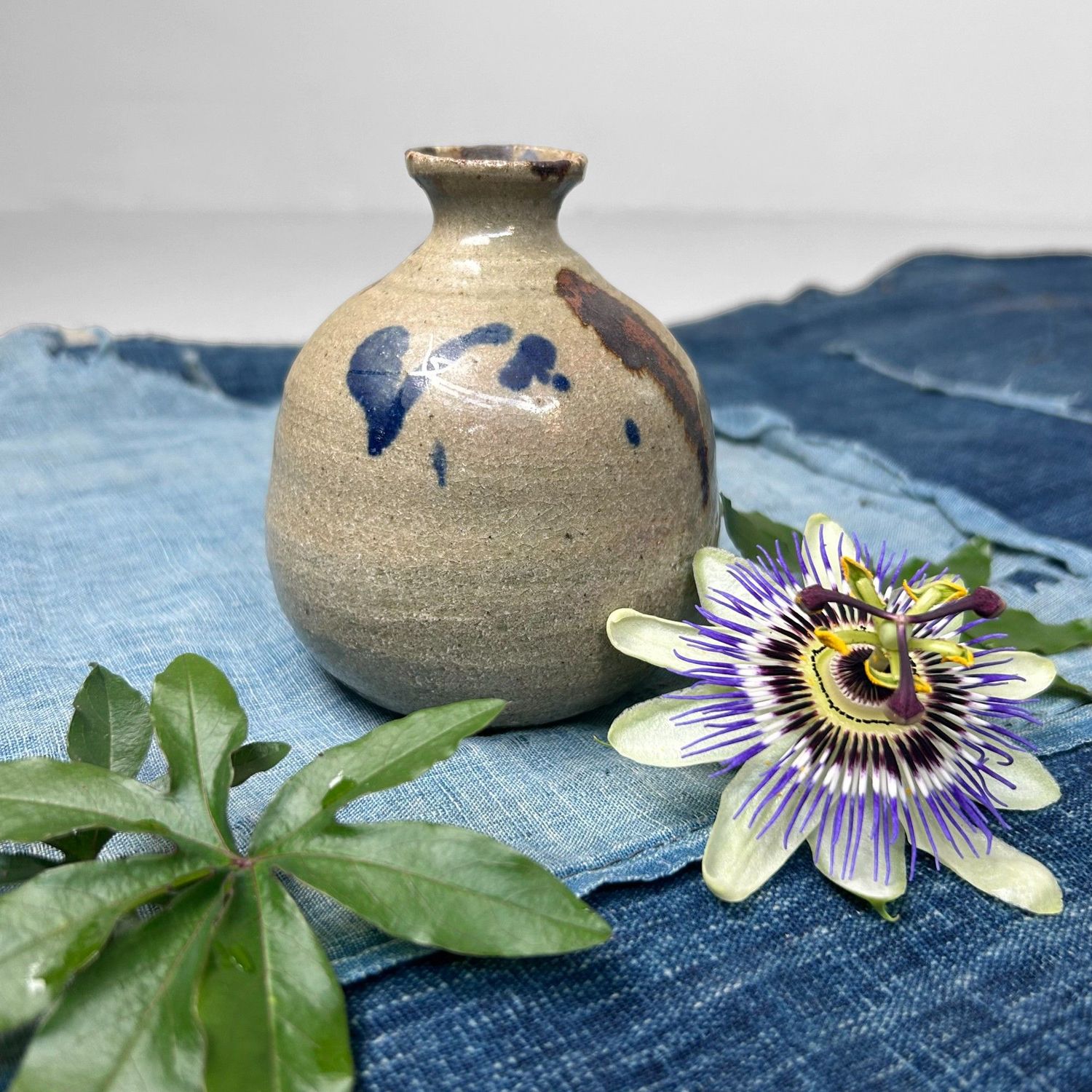 ​Kleine Ikebana Vaas – Mashiko-stijl, 1950s, Japan