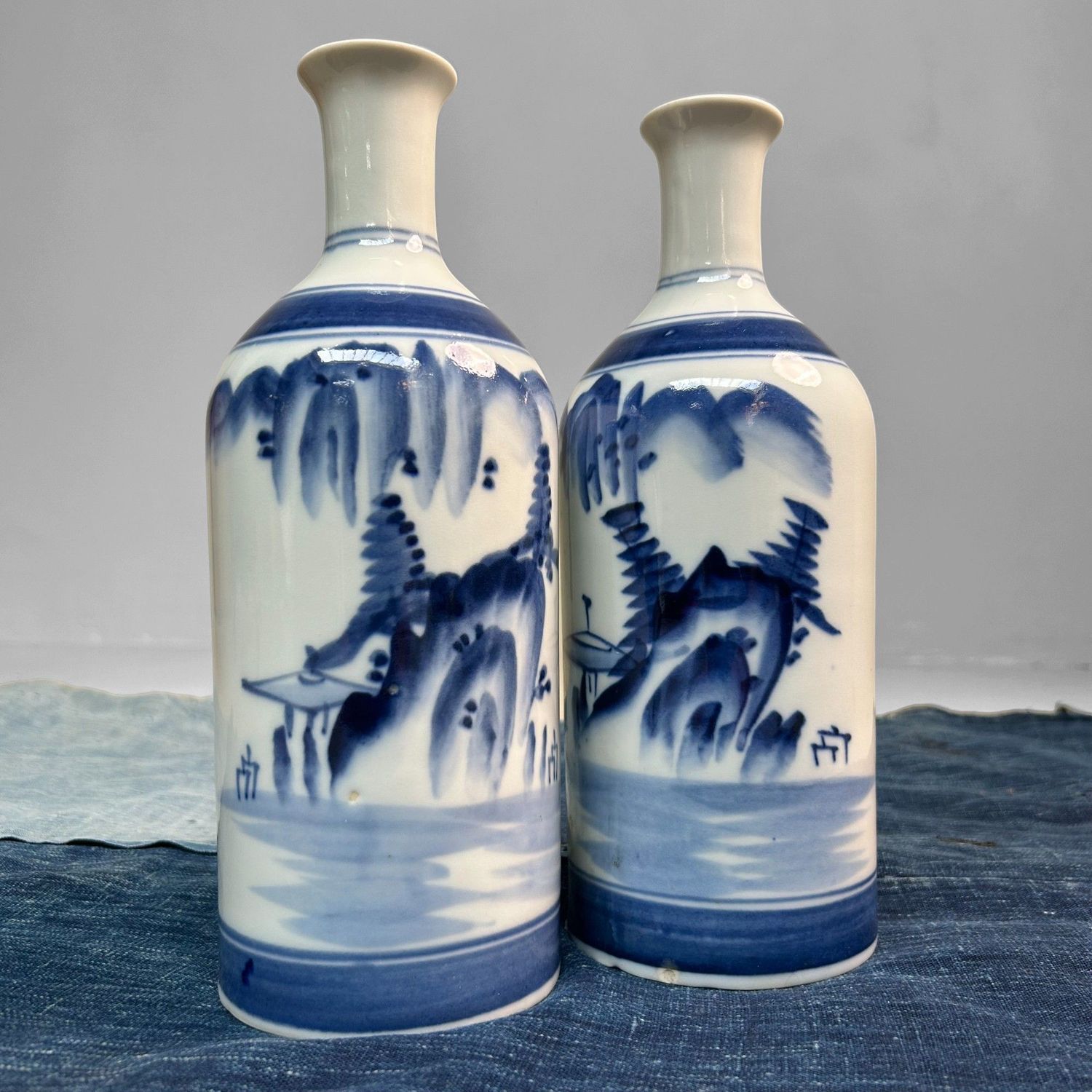 Set Tokkuri Sakeflessen – Arita Sometsuke, 1940