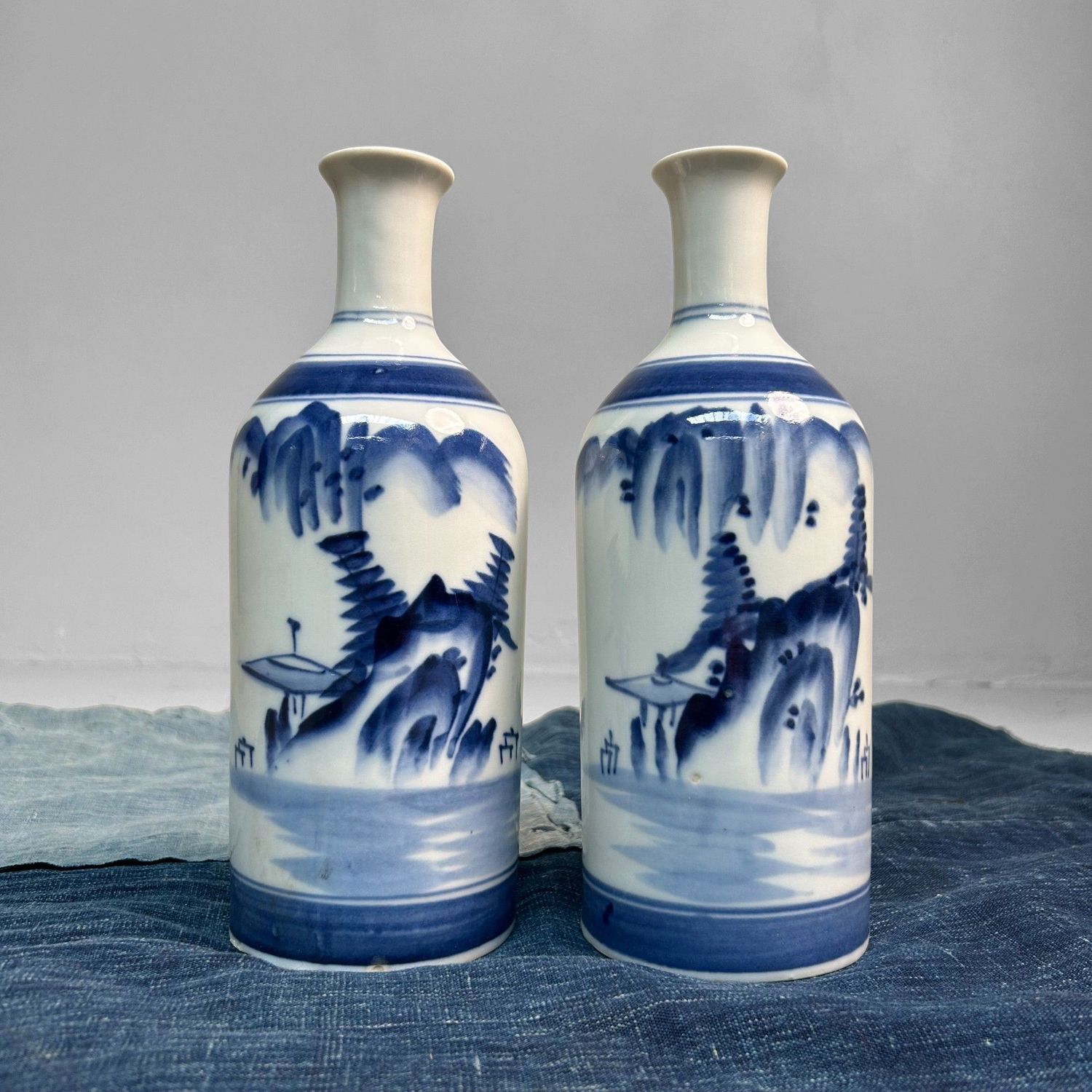 Set Tokkuri Sakeflessen – Arita Sometsuke, 1940
