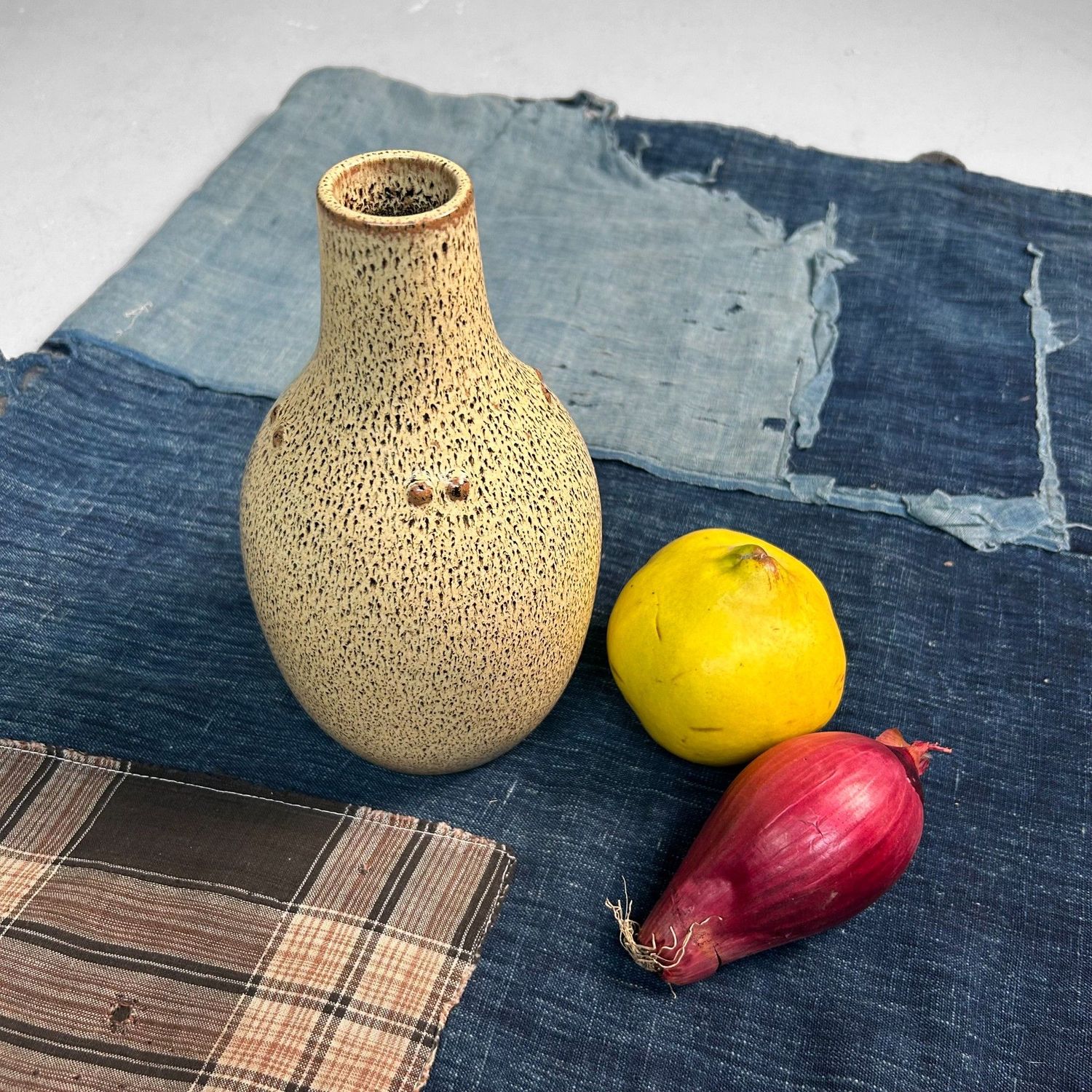 Japanese Studio Ikebana Vase – Mingei, 1970s