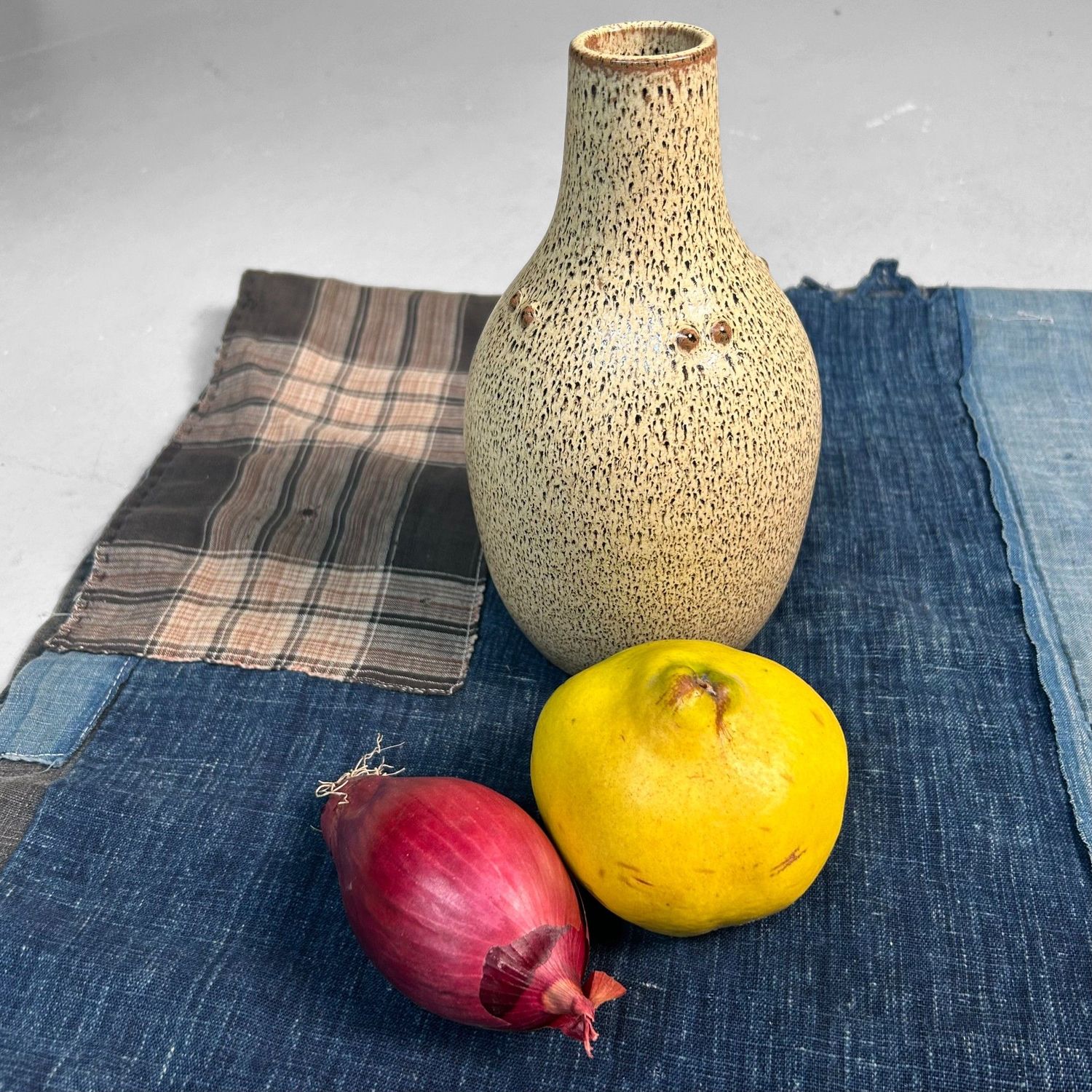 Japanese Studio Ikebana Vase – Mingei, 1970s