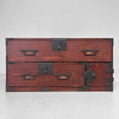Traditional Japanese Ko-Tansu Chest of Drawers, 1890–1915