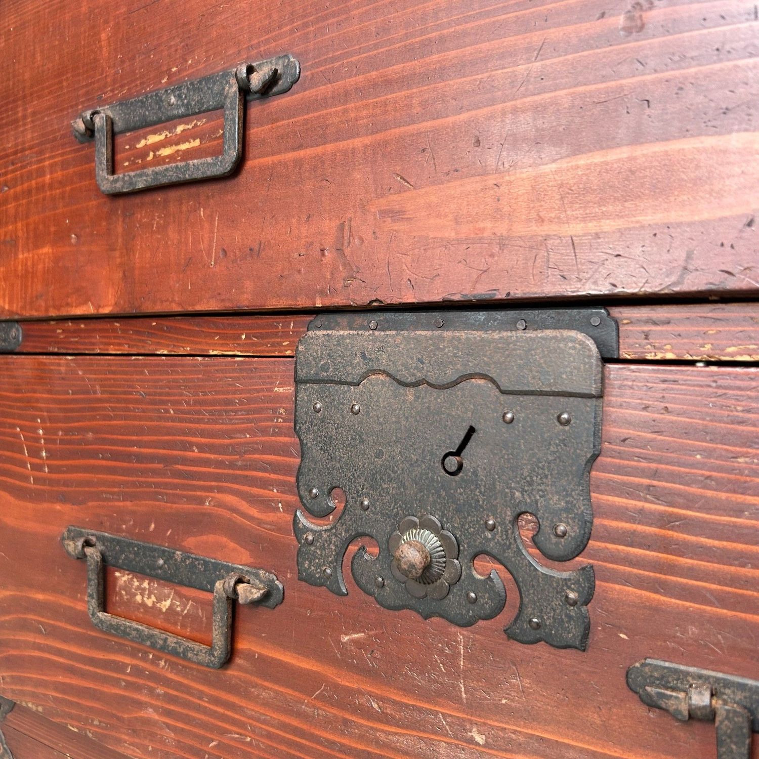 ​Japanse Ko-Tansu, Traditionele Ladekast, 1890–1915