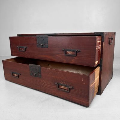 ​Japanse Ko-Tansu, Traditionele Ladekast, 1890–1915