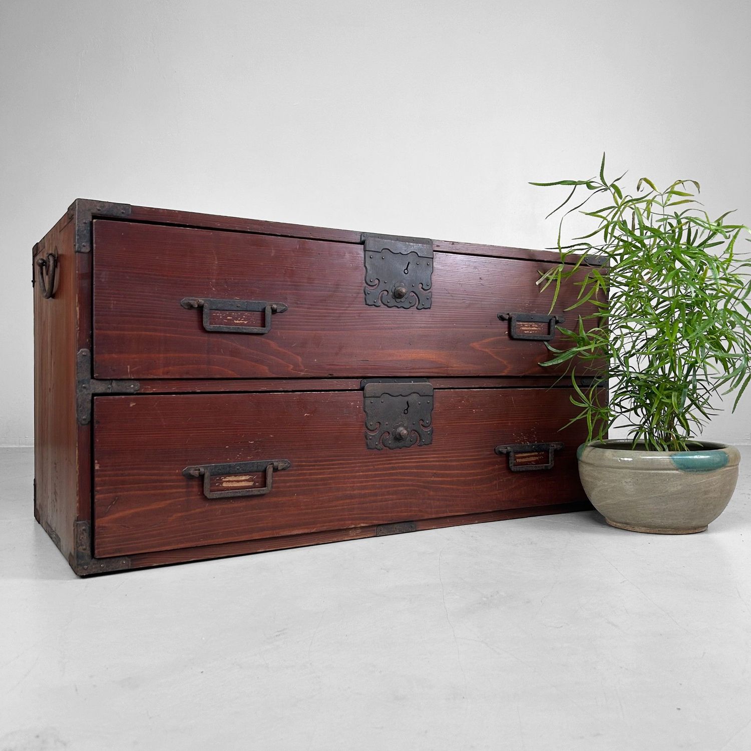 Traditional Japanese Ko-Tansu Chest of Drawers, 1890–1915
