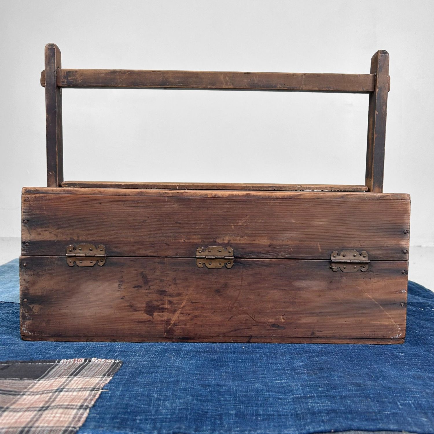Japanese Kōgu-bako, Mingei Tool Box, 1930s