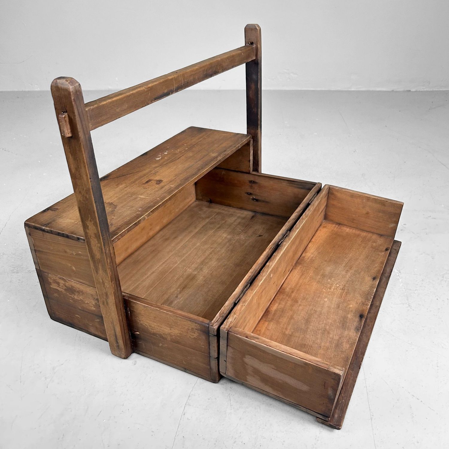 Japanese Kōgu-bako, Mingei Tool Box, 1930s