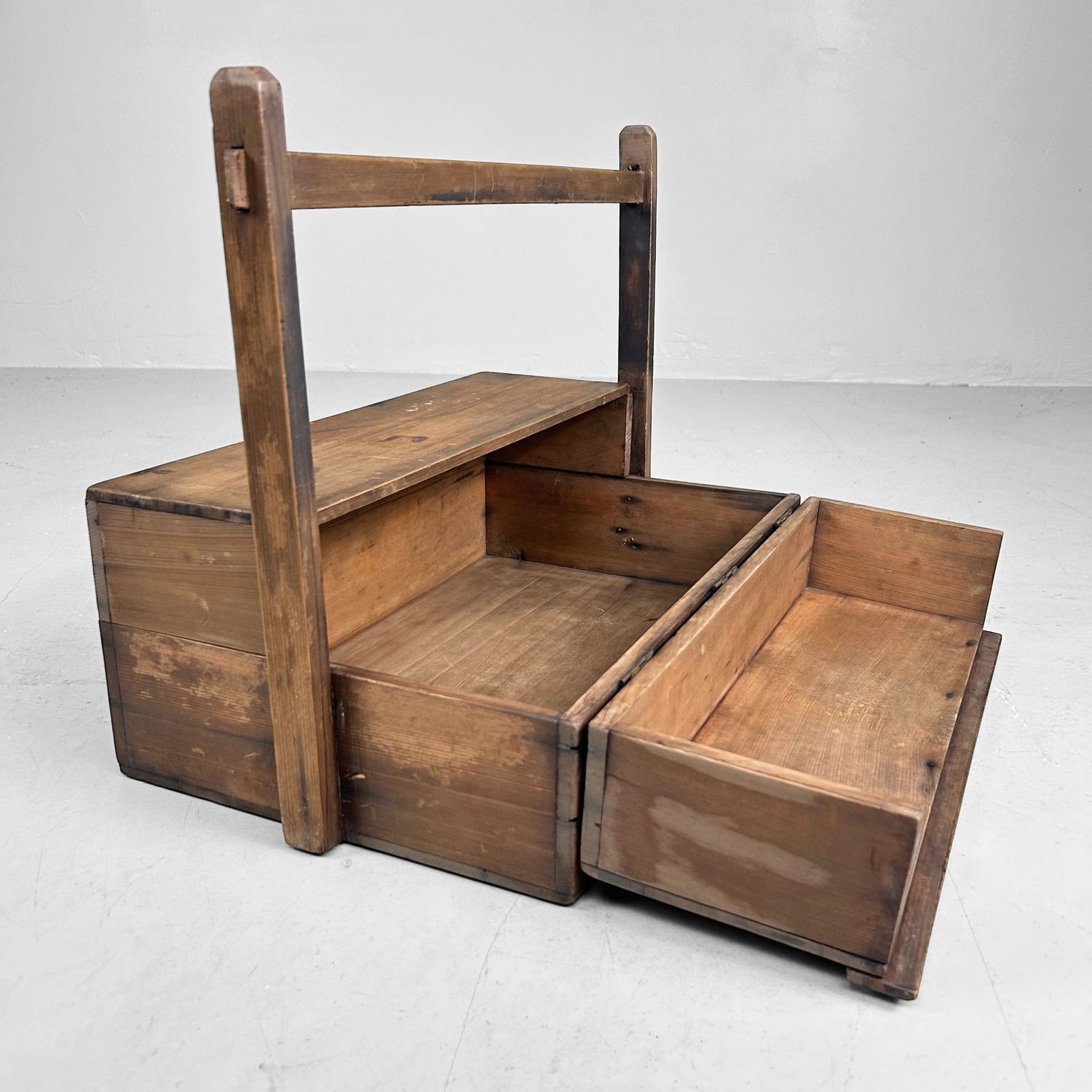 Japanese Kōgu-bako, Mingei Tool Box, 1930s