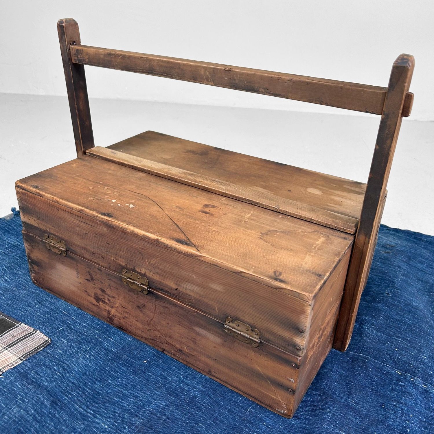 Japanese Kōgu-bako, Mingei Tool Box, 1930s