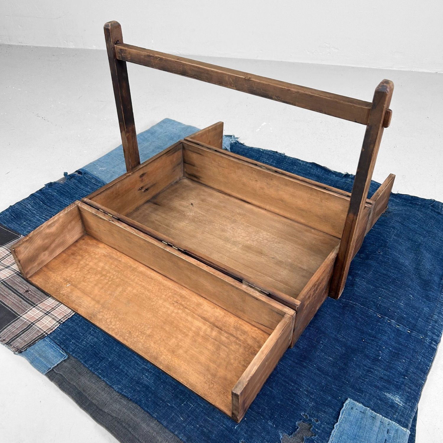 Japanese Kōgu-bako, Mingei Tool Box, 1930s