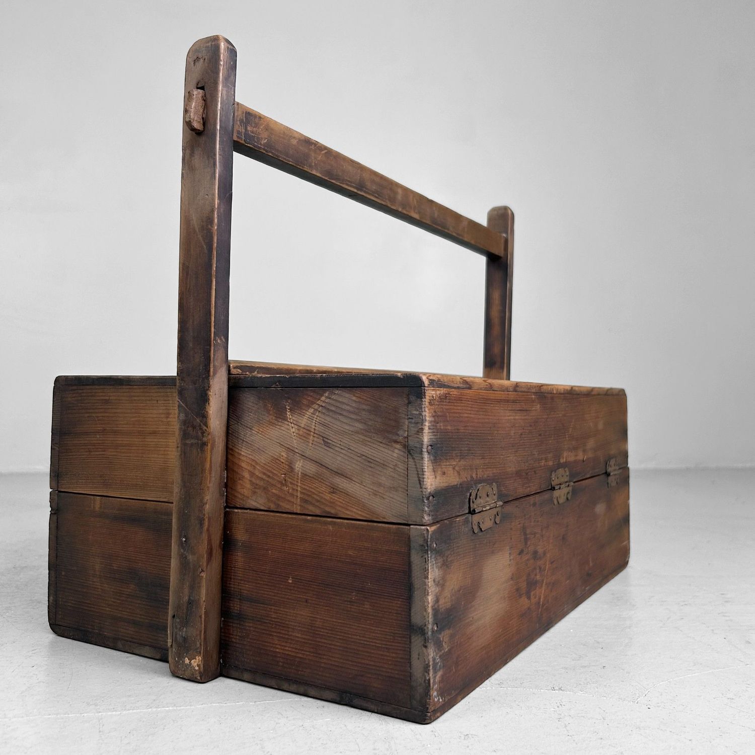 Japanese Kōgu-bako, Mingei Tool Box, 1930s