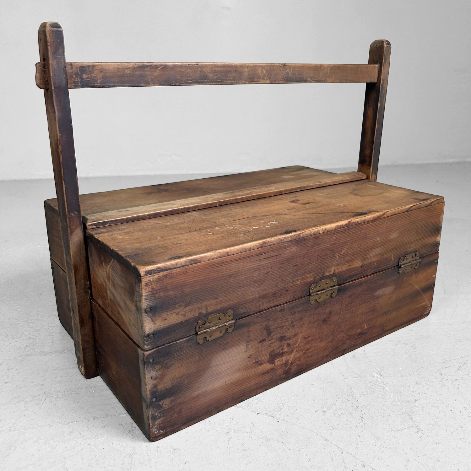 Japanese Kōgu-bako, Mingei Tool Box, 1930s