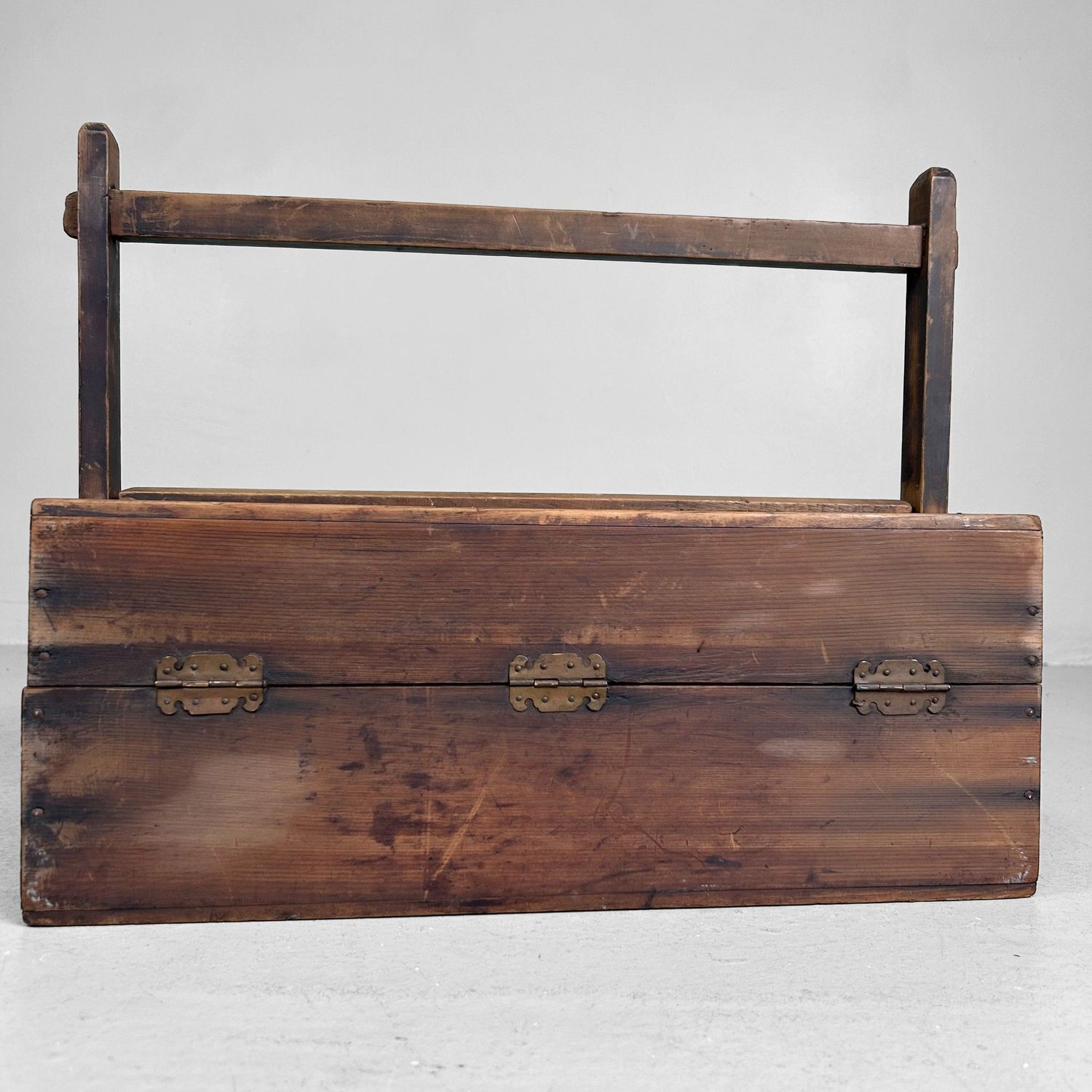 Japanese Kōgu-bako, Mingei Tool Box, 1930s